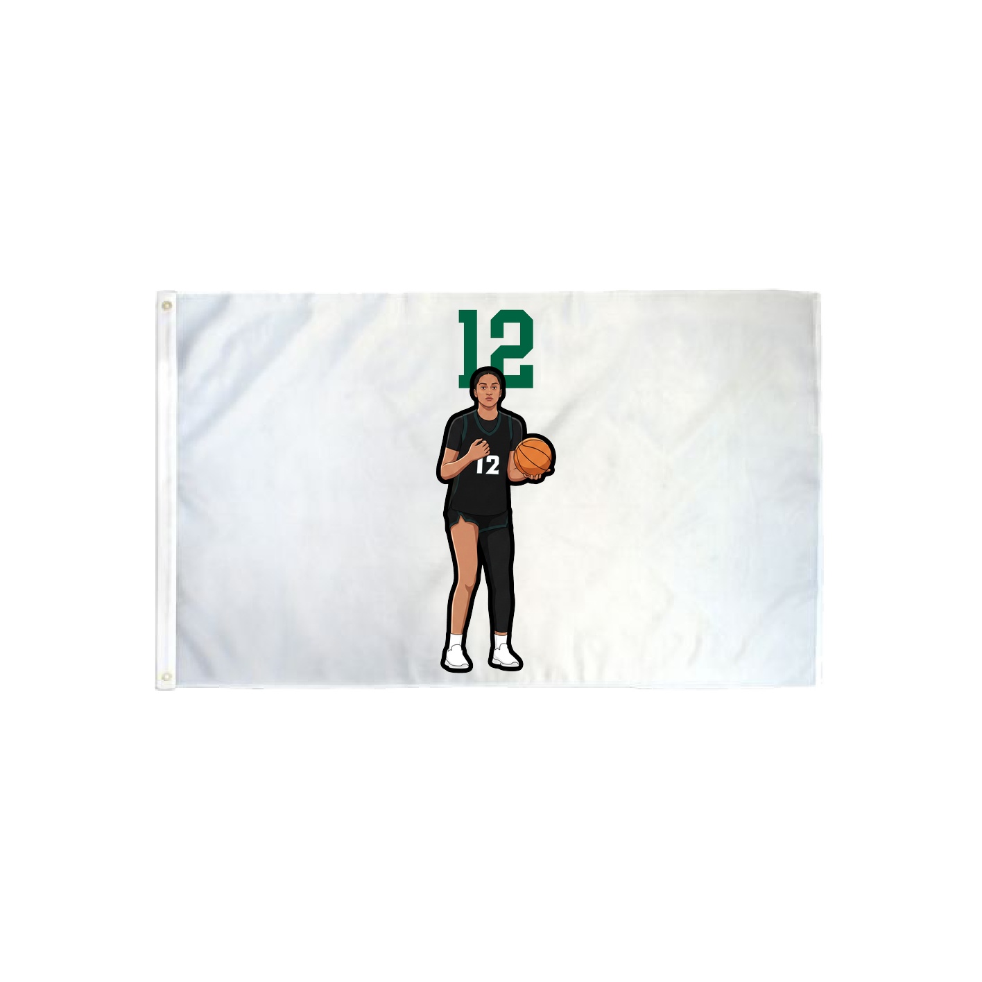 3x5 Flag — Number Top in Classic