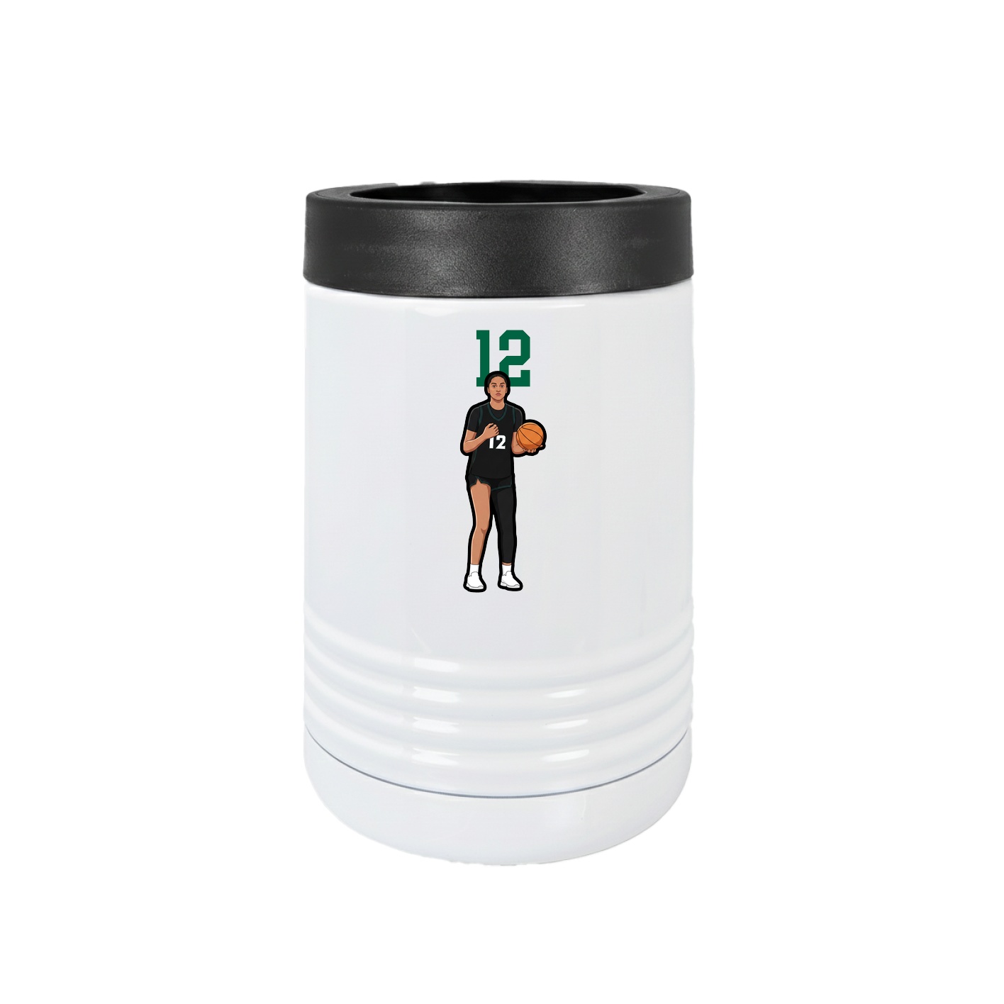 Beverage Holder — Number Top in White