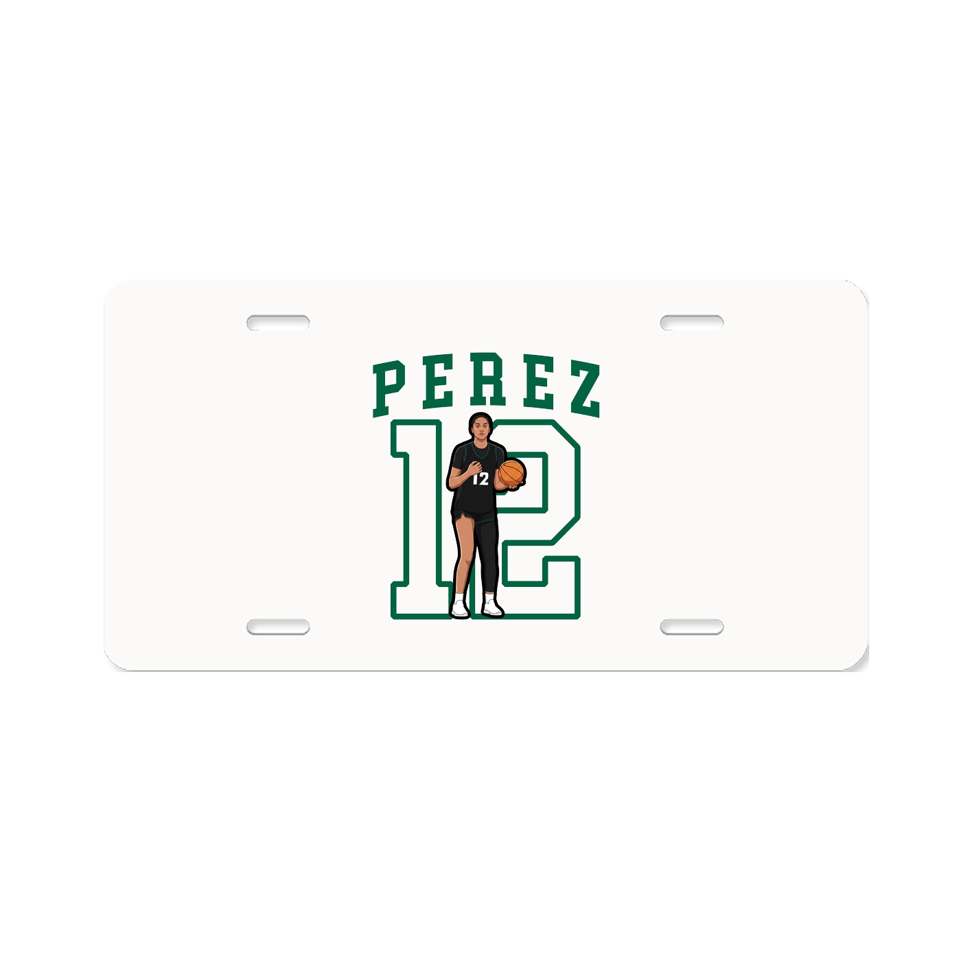 Aluminum License Plate