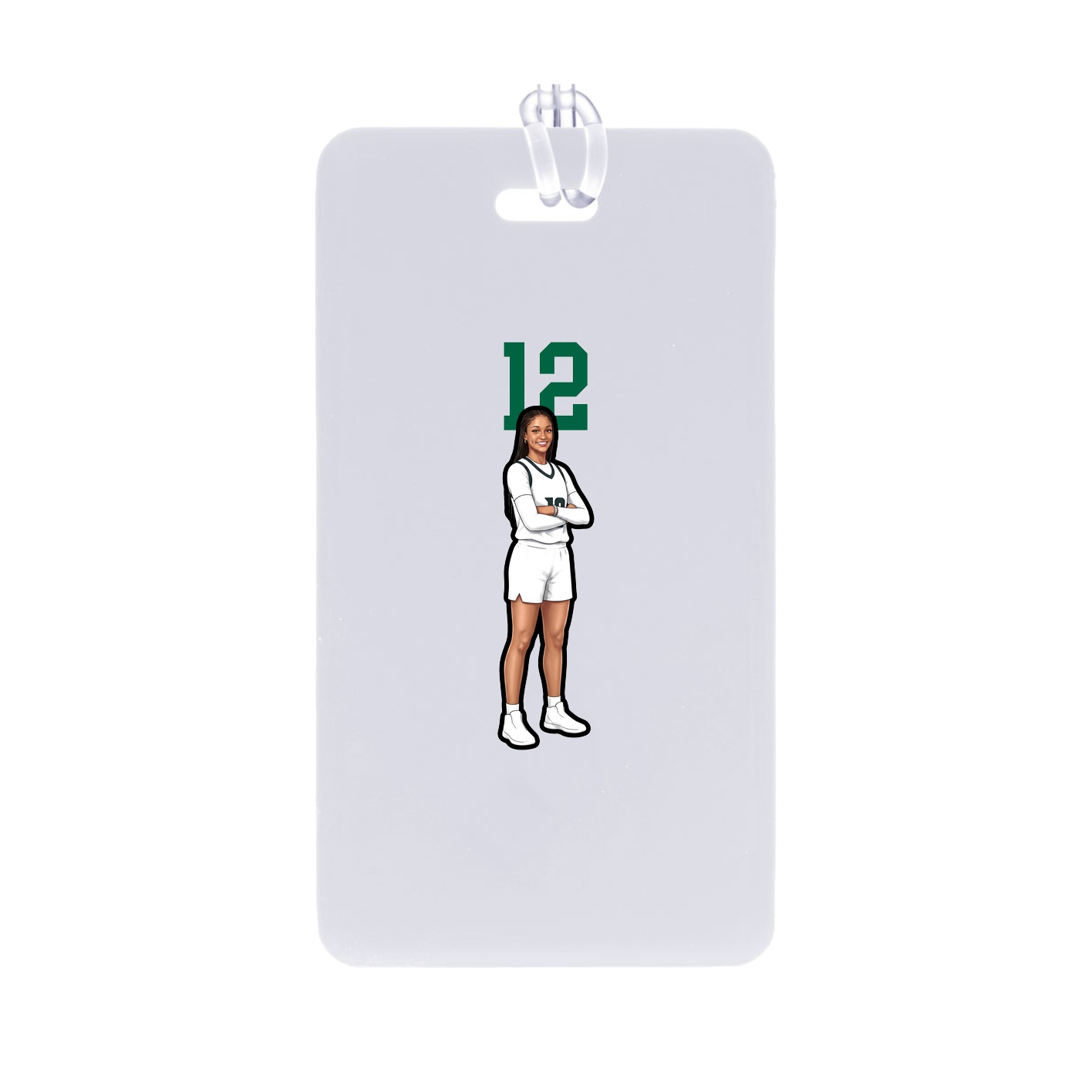 Bag Tag — Number Top in Classic