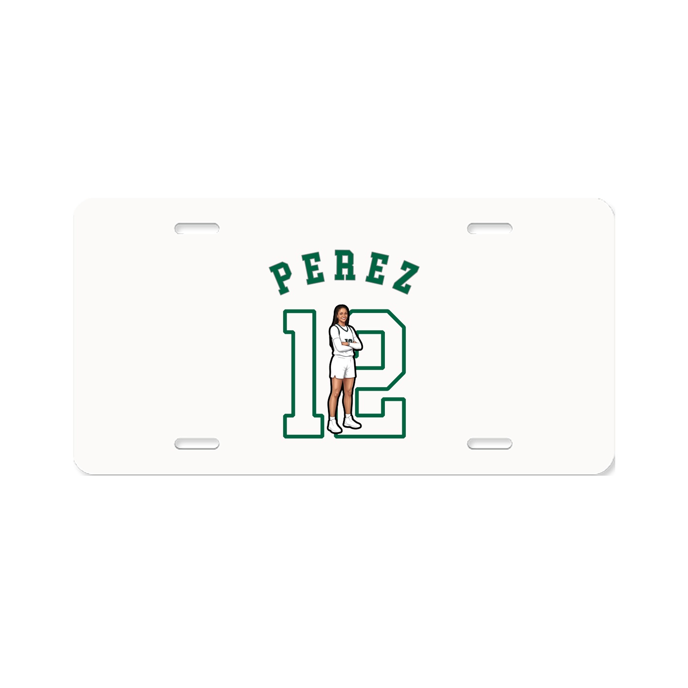 License Plate — Shirsey Arch in Classic