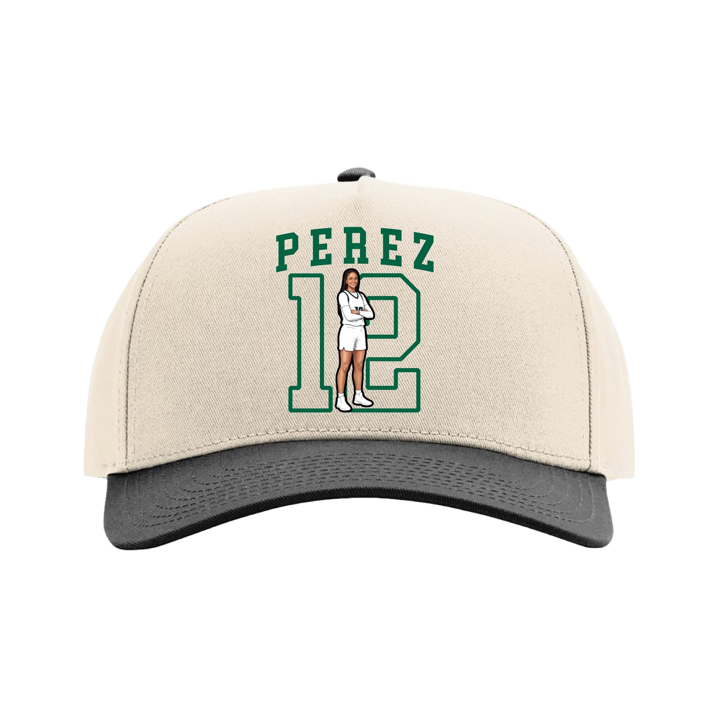 Full Fabric Five-Panel Champ Cap