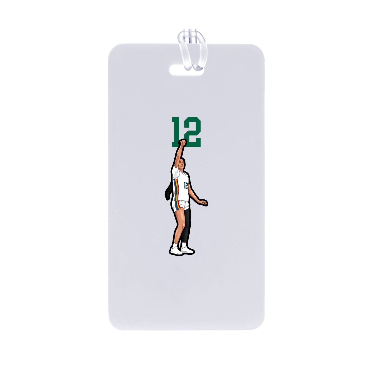 Bag Tag — Number Top in Classic