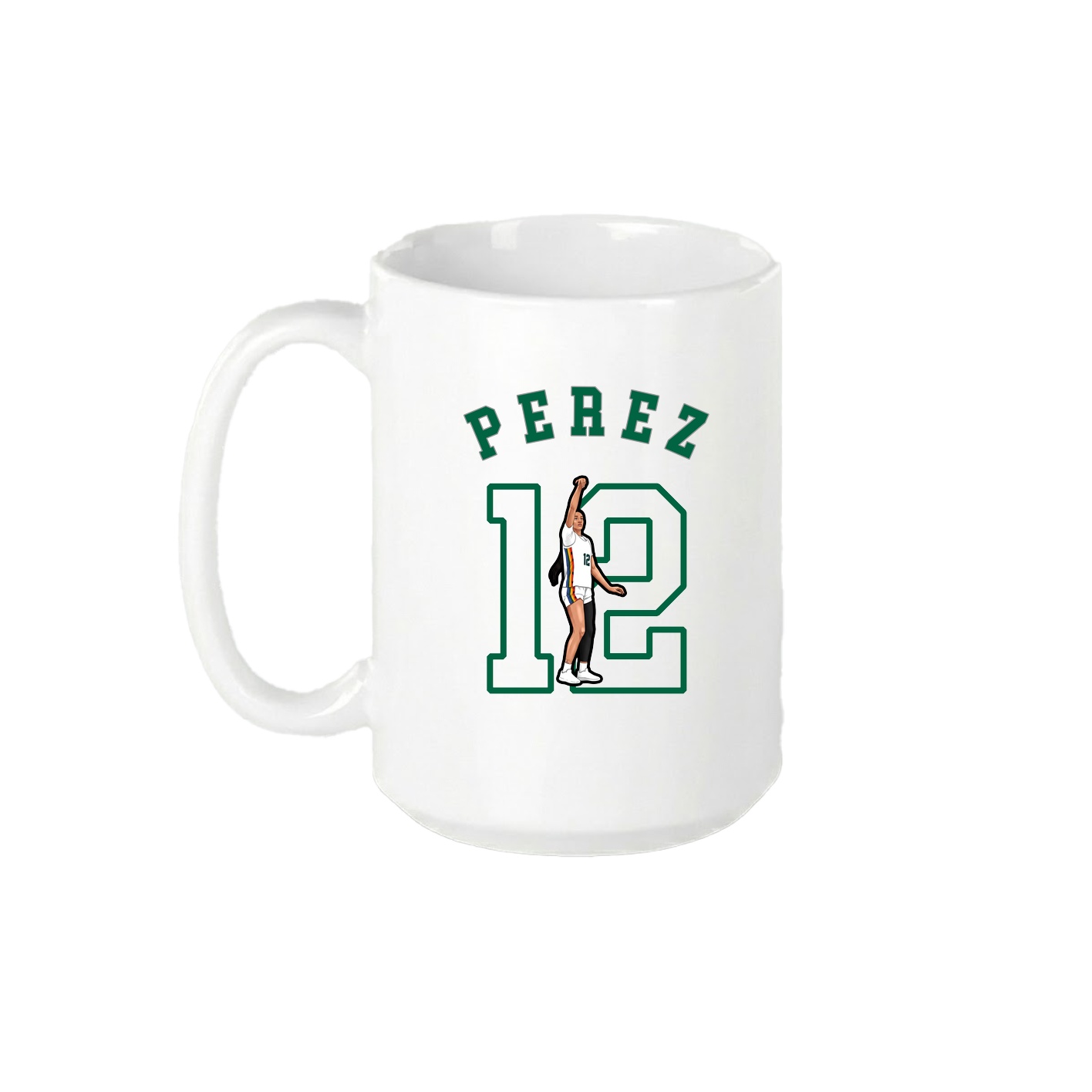 15oz Coffee Mug — Shirsey Arch in White