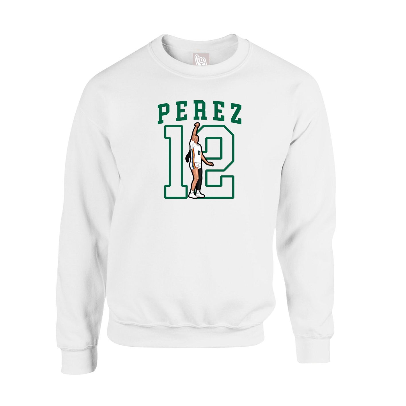 Fleece Crew — Shirsey in White