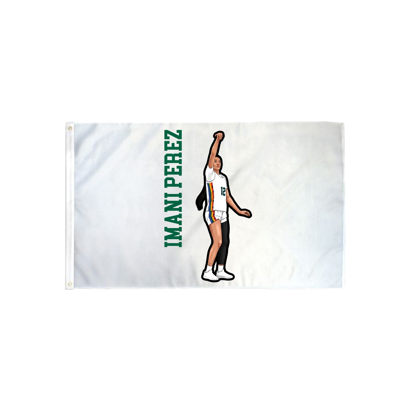 3x5 Flag — Name Vertical in Classic