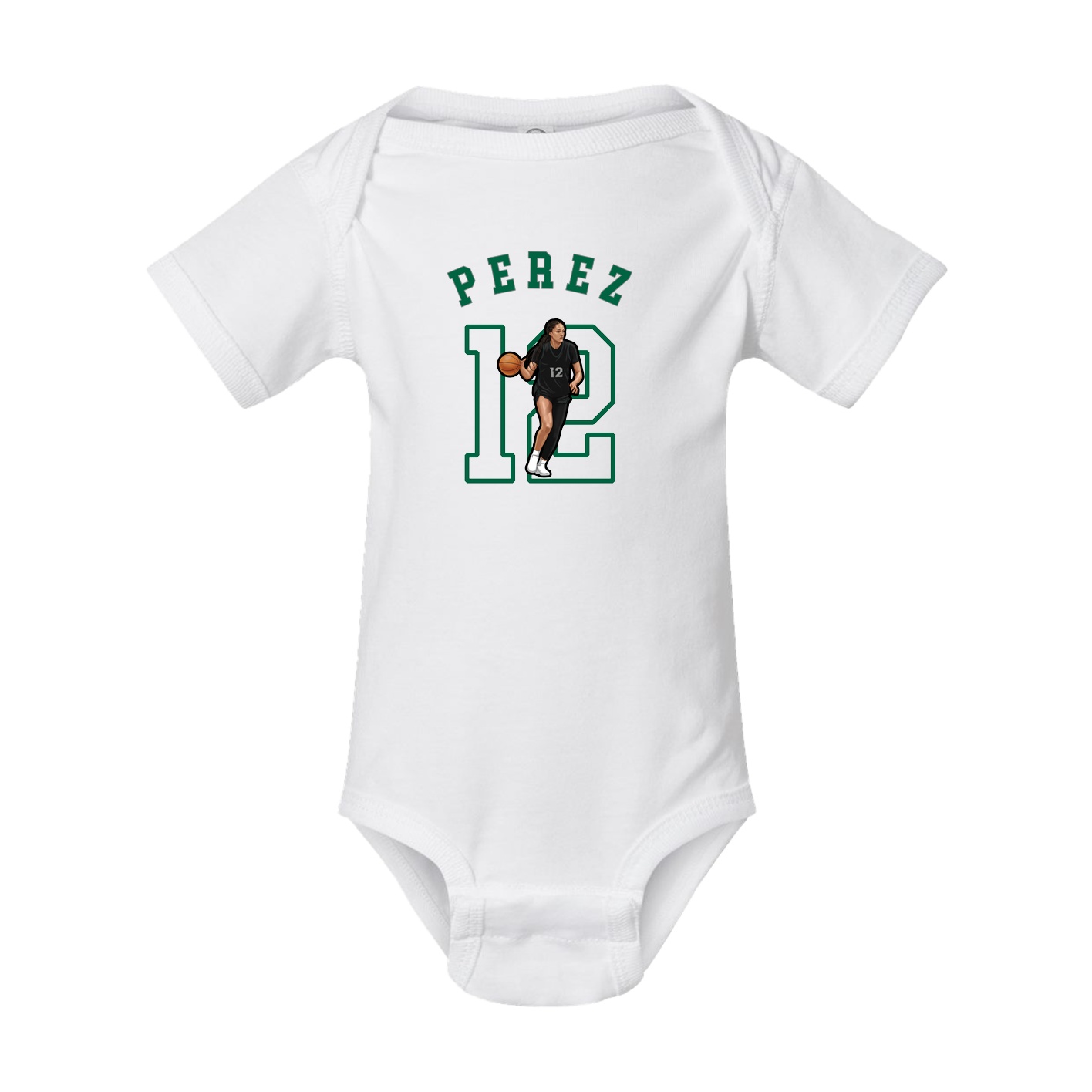 Baby Onesie — Shirsey Arch in White