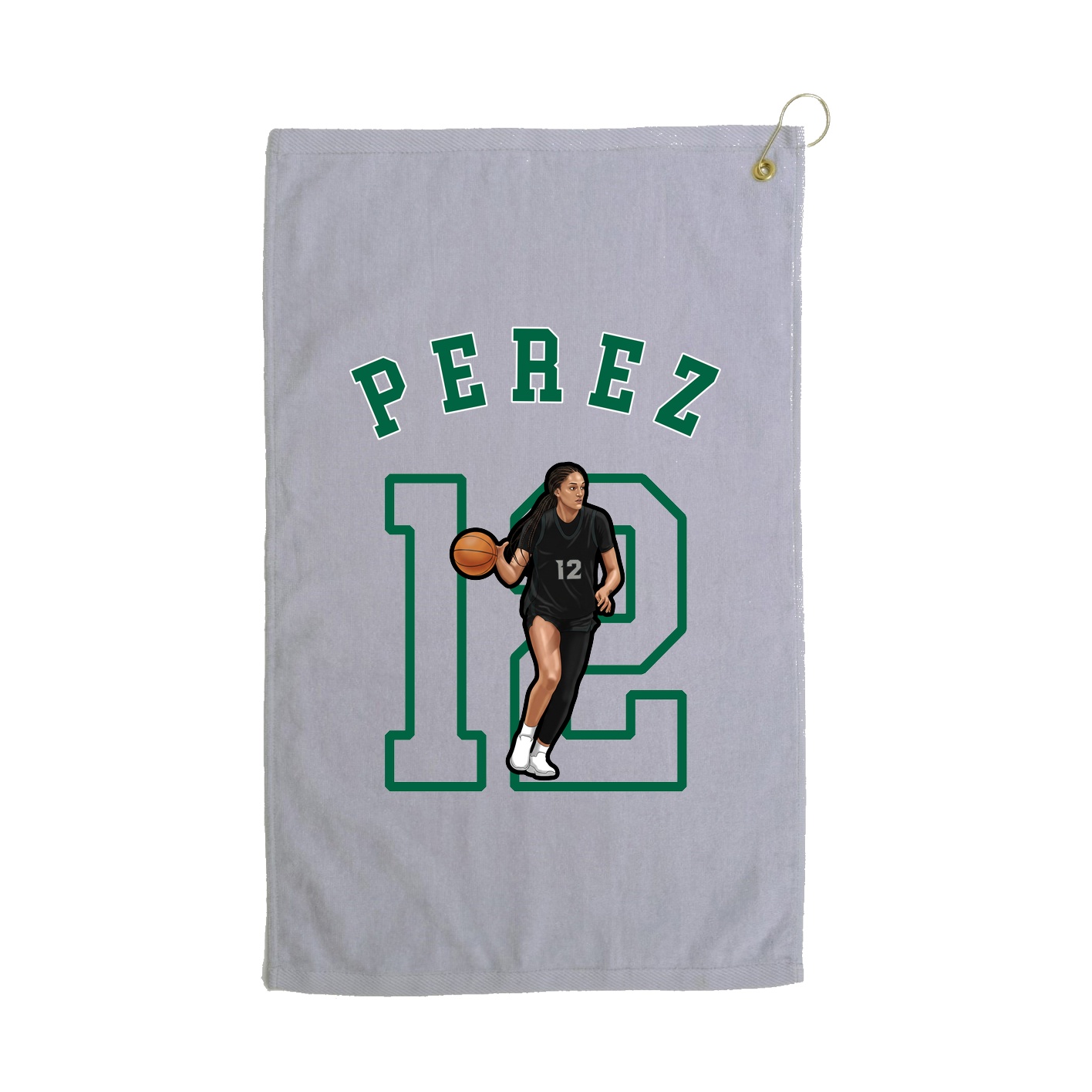 Golf Towel — Shirsey Arch in Grey