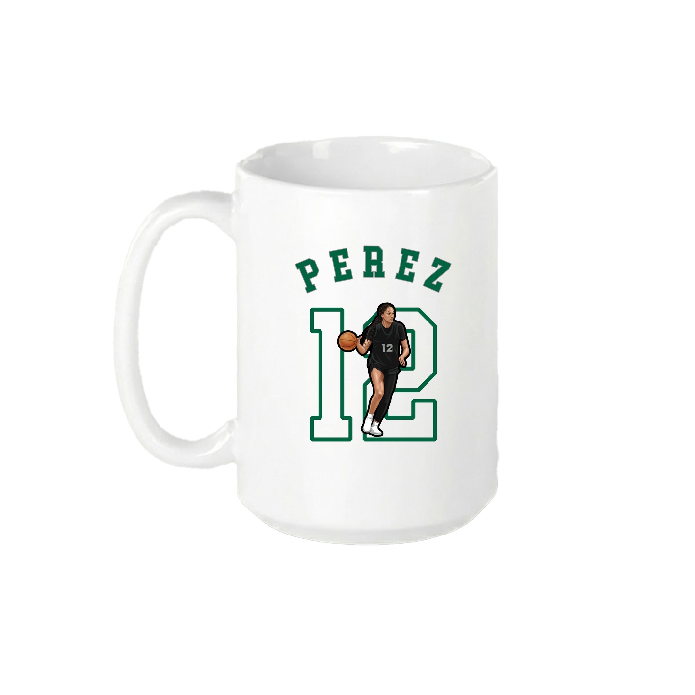 15oz Coffee Mug — Shirsey Arch in White