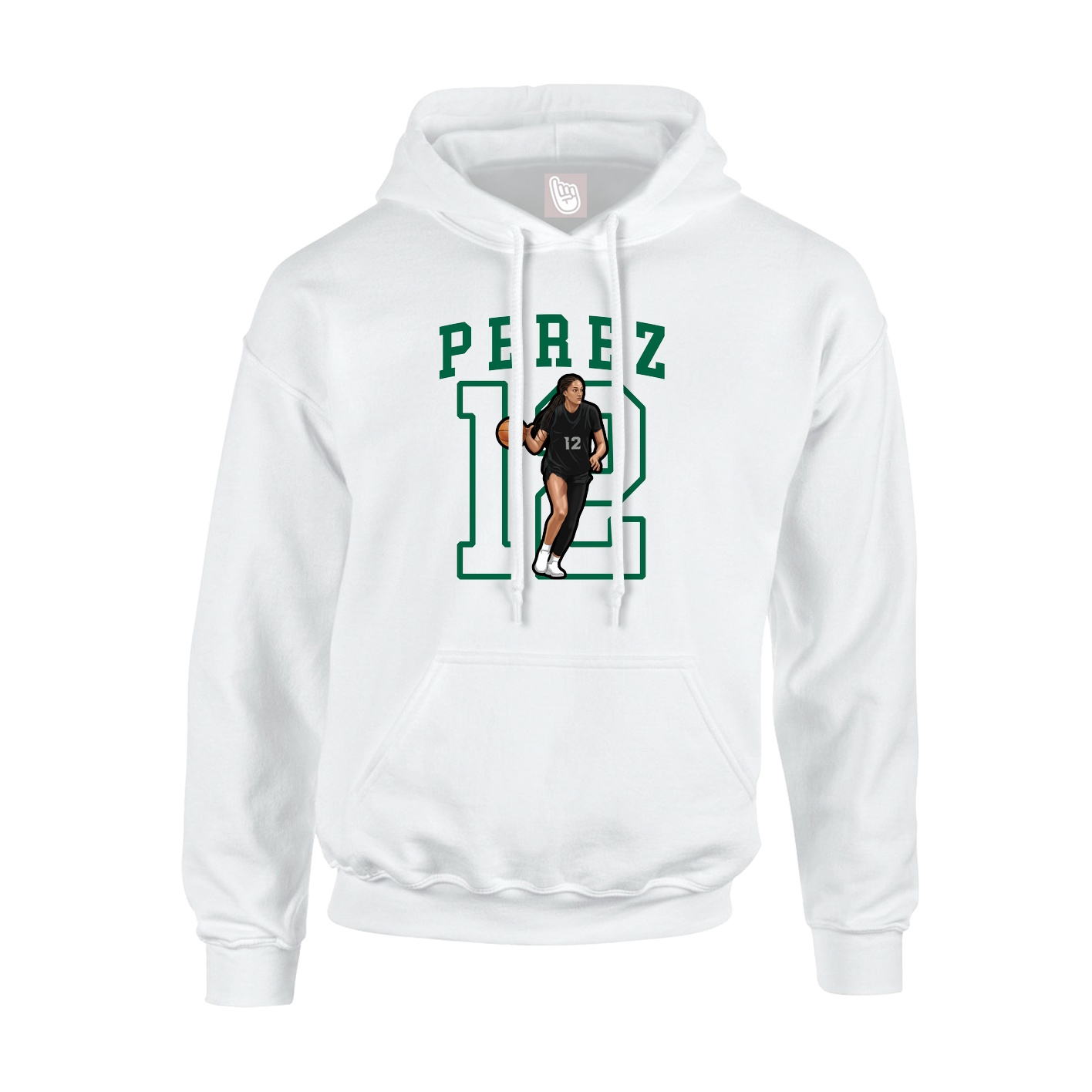 Youth Hoodie — Shirsey in White