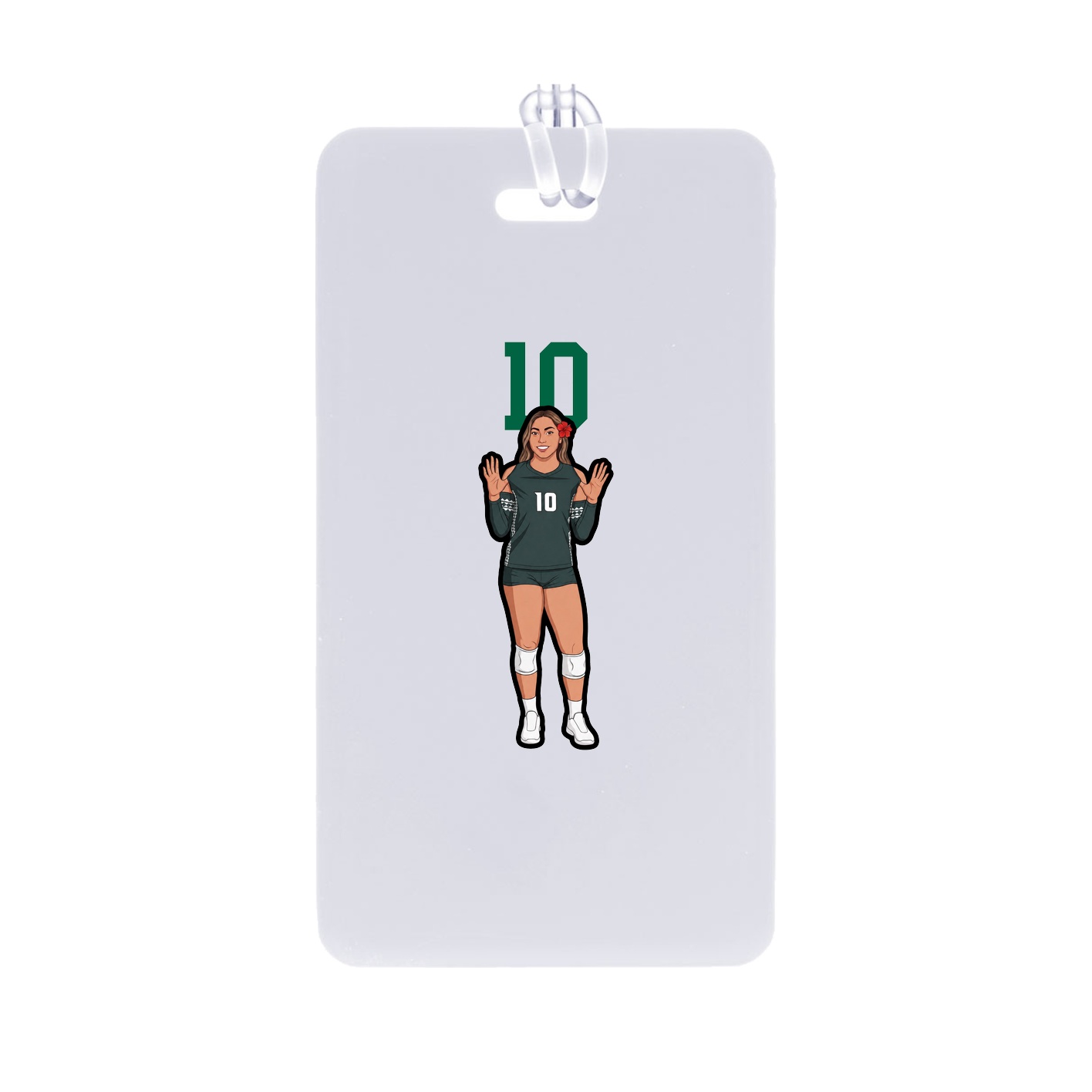 Bag Tag — Number Top in Classic