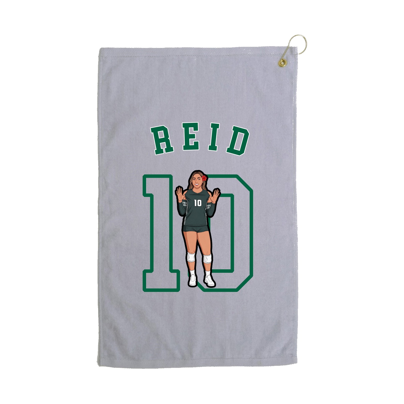 Golf Towel — Shirsey Arch in Grey