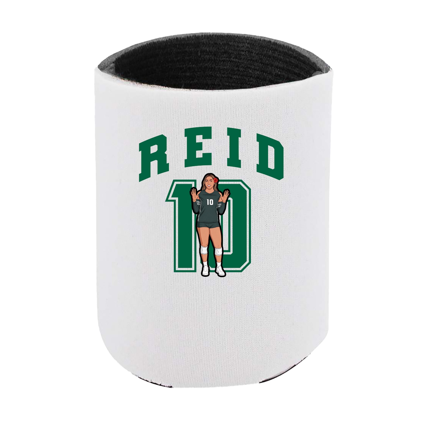 Can Holder — Number in White