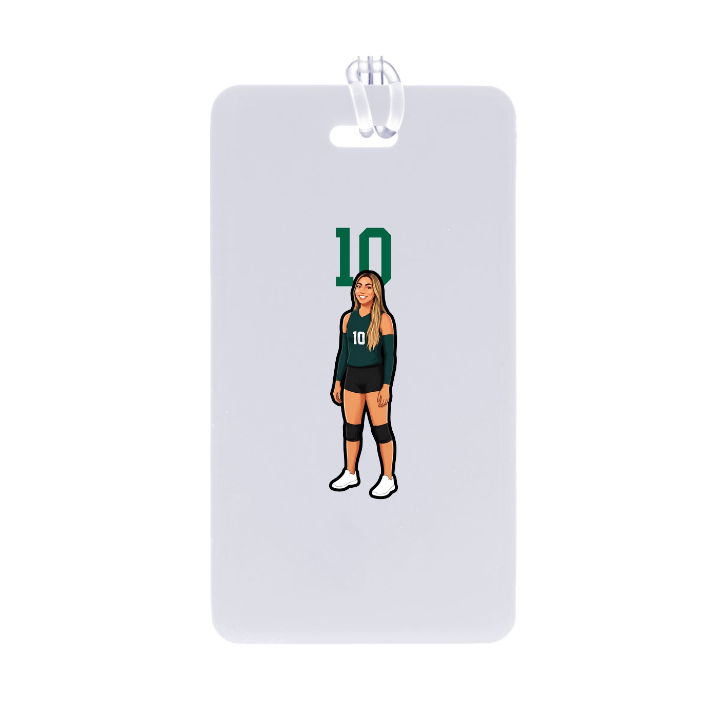 Bag Tag — Number Top in Classic