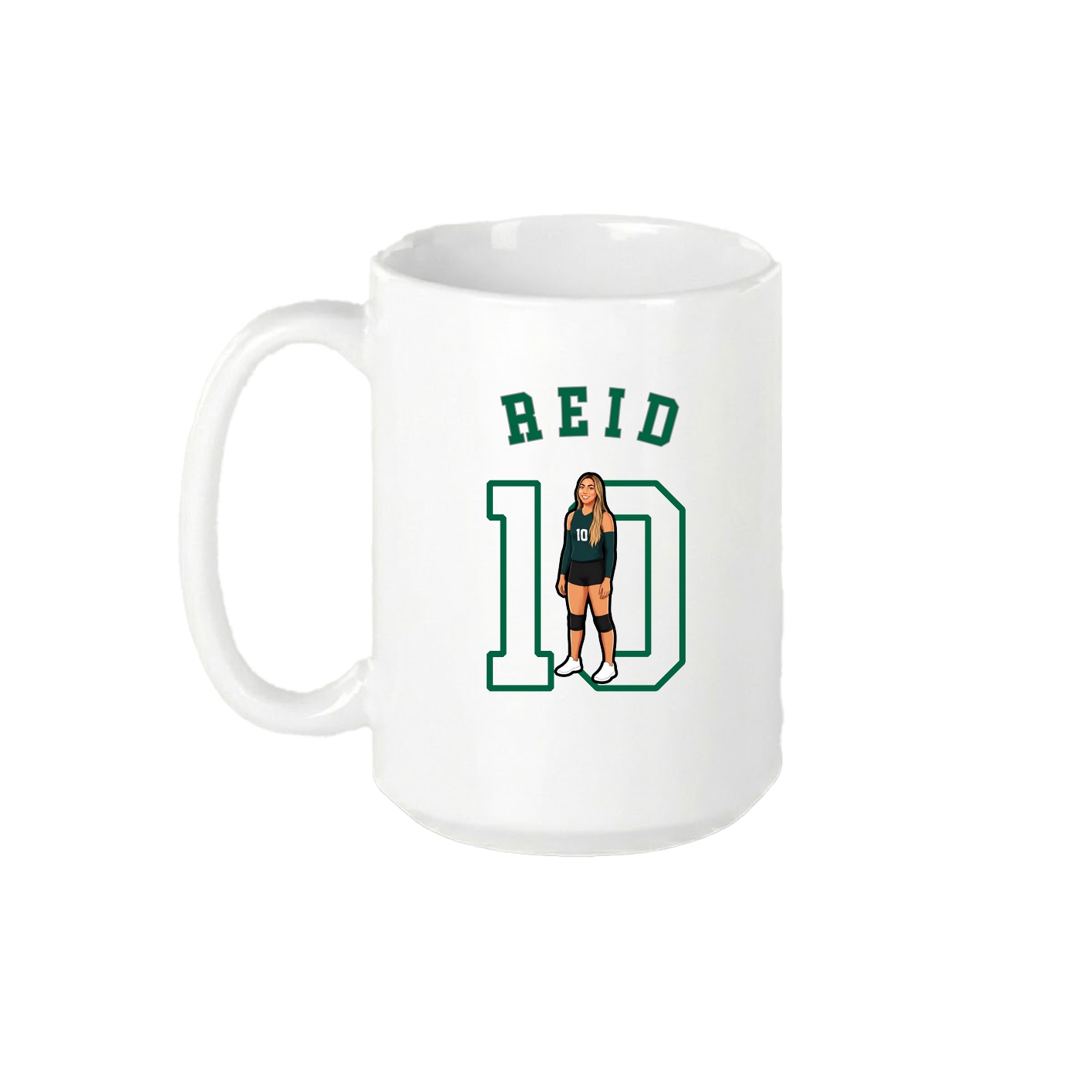 15oz Coffee Mug — Shirsey Arch in White