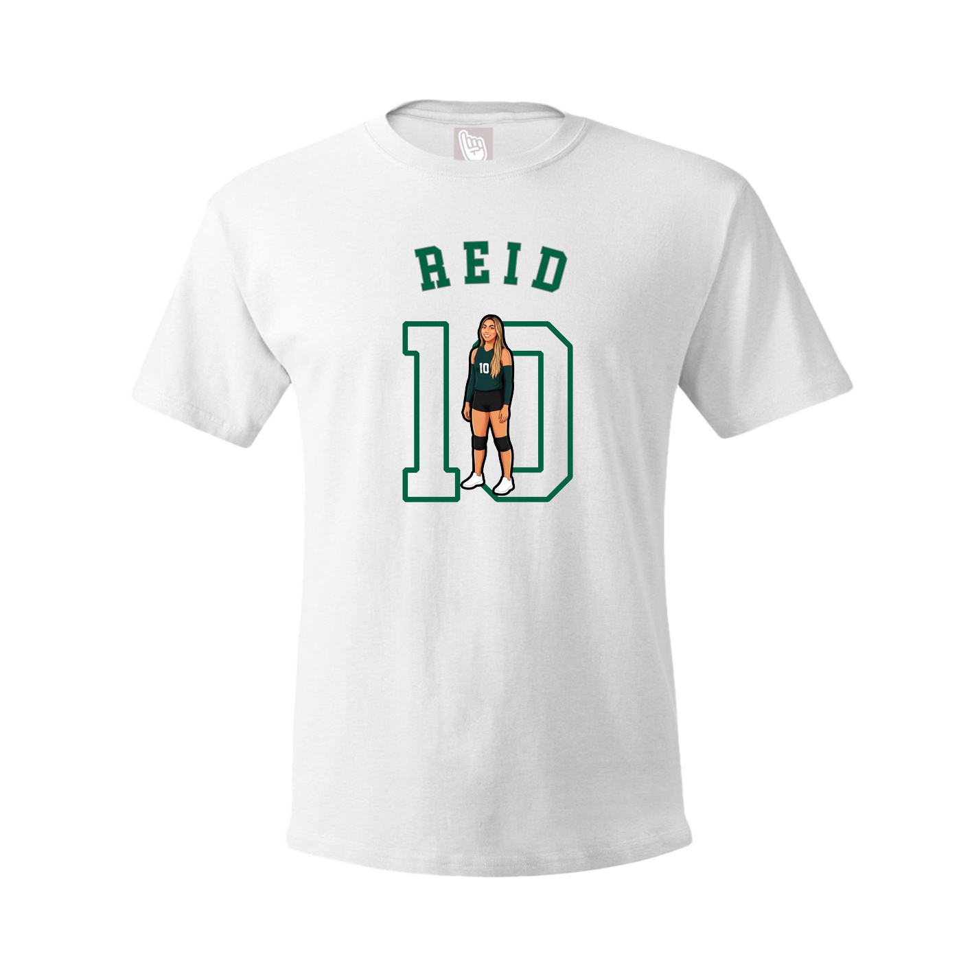 Youth Tee — Shirsey Arch in White