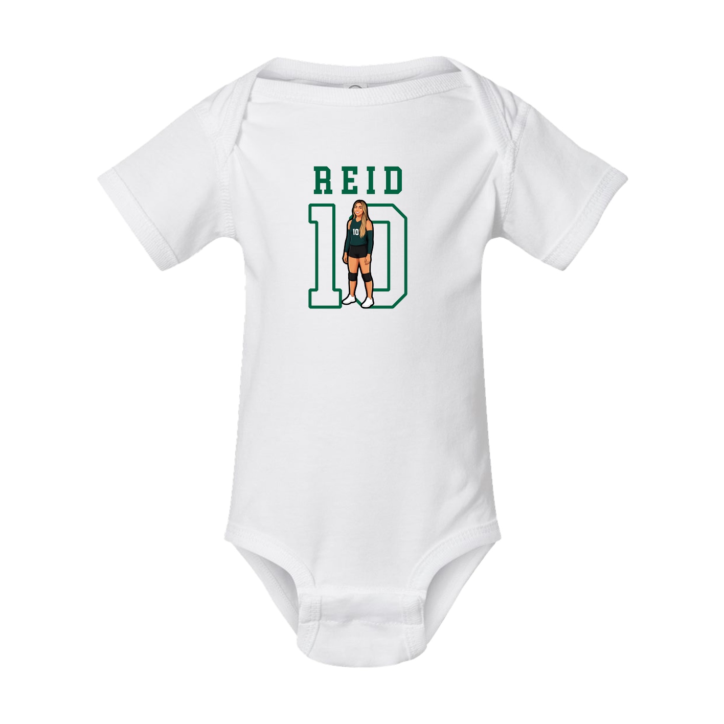 Baby Onesie — Shirsey in White