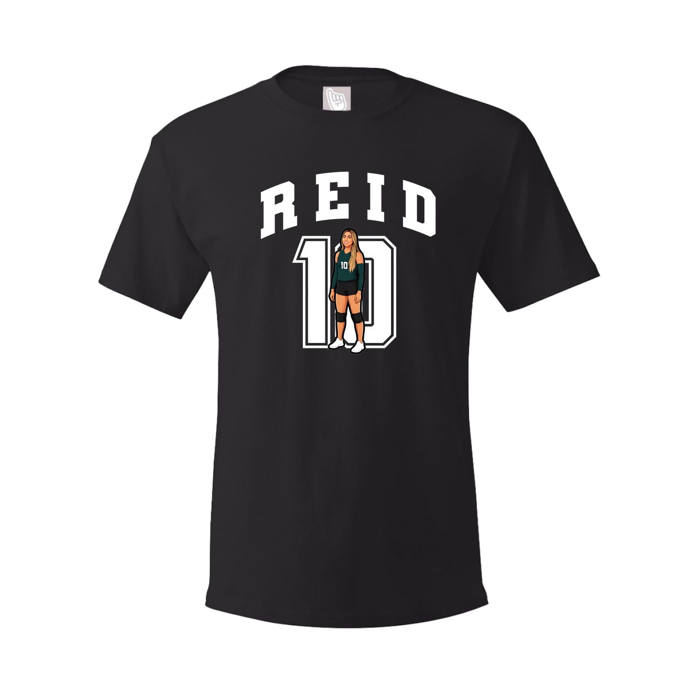 Tee — Number in Black