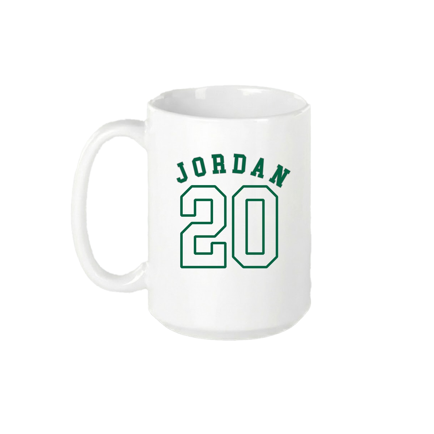 15oz Coffee Mug — Shirsey Arch in White