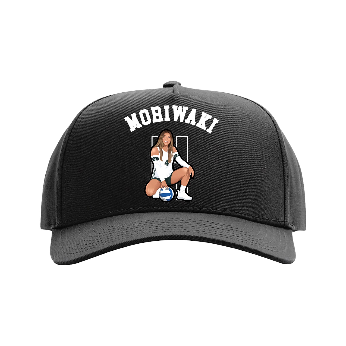 Full Fabric Five-Panel Champ Cap