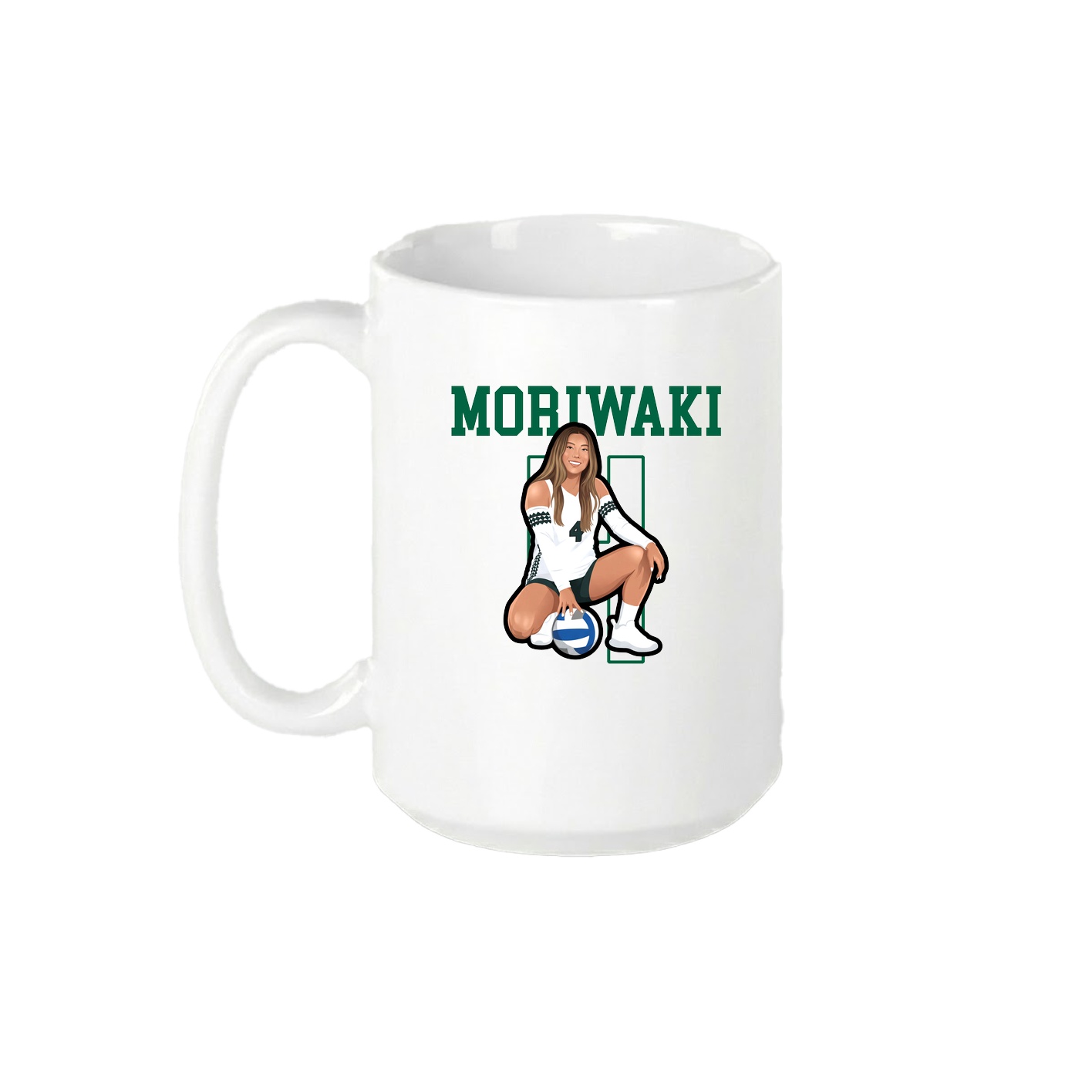 15oz Coffee Mug — Shirsey in White