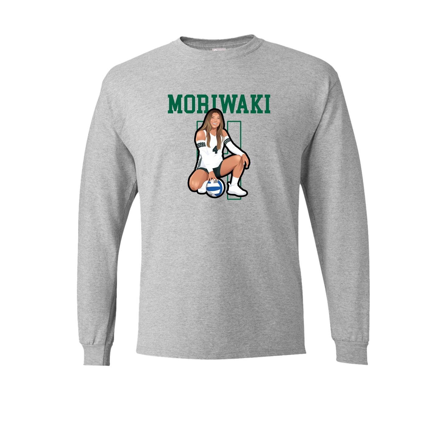 Long Sleeve Tee — Shirsey in Grey