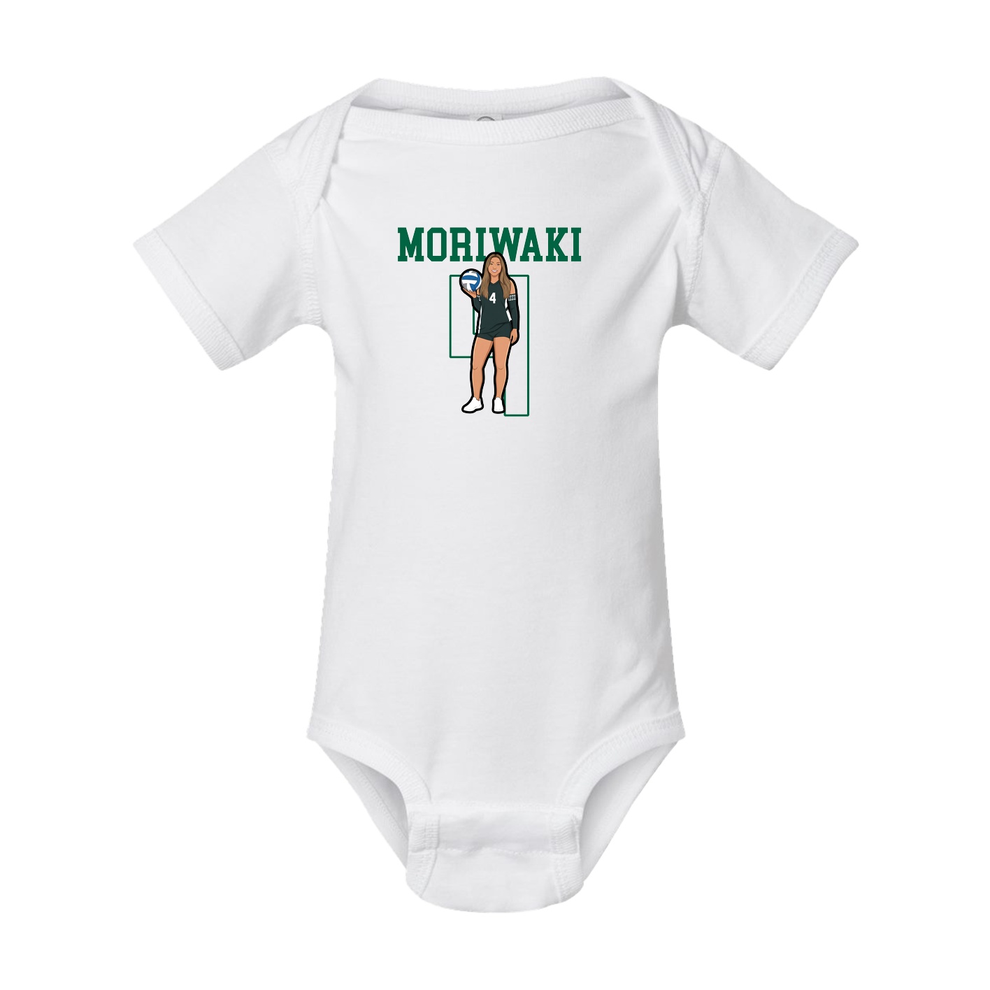 Baby Onesie — Shirsey in White