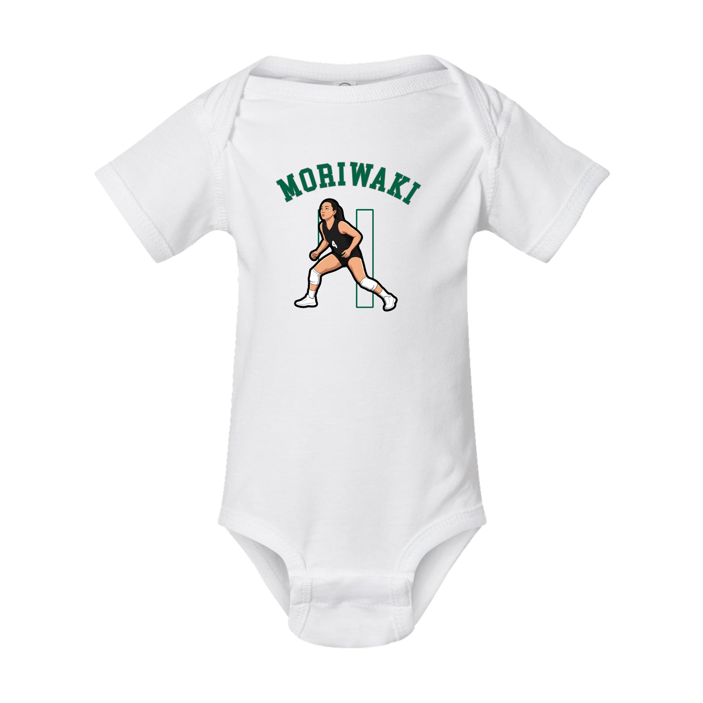 Baby Onesie — Shirsey Arch in White