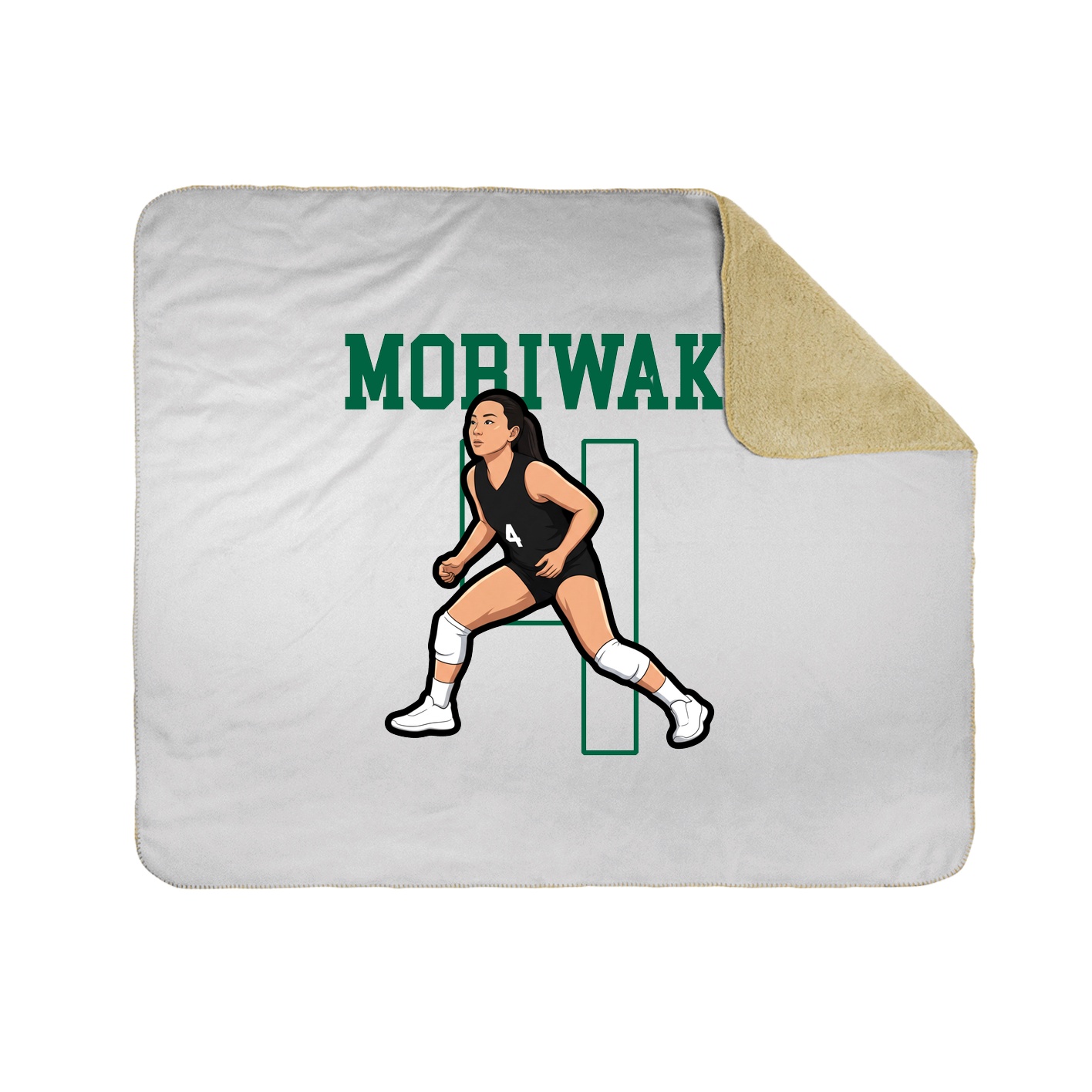 50x60 Sherpa Lined Throw Blanket