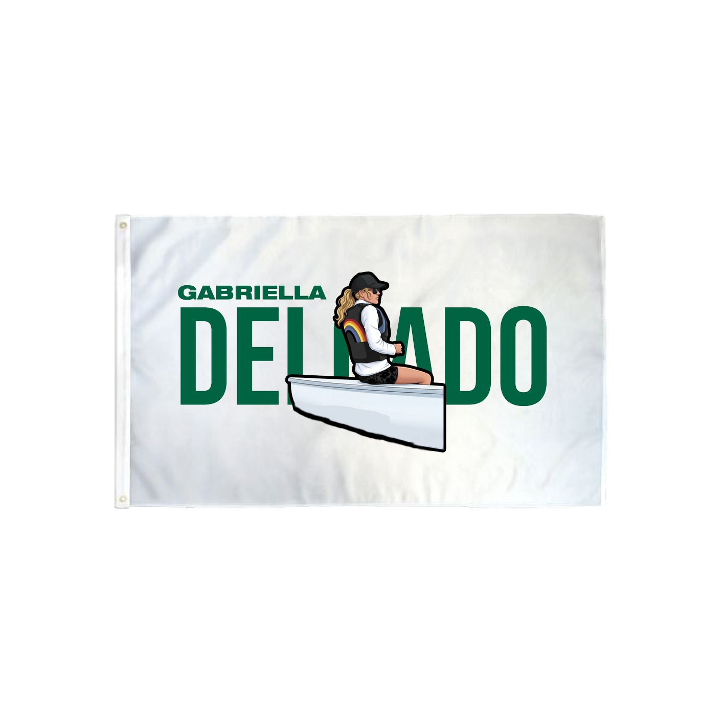 3x5 Flag — Player Name in Classic