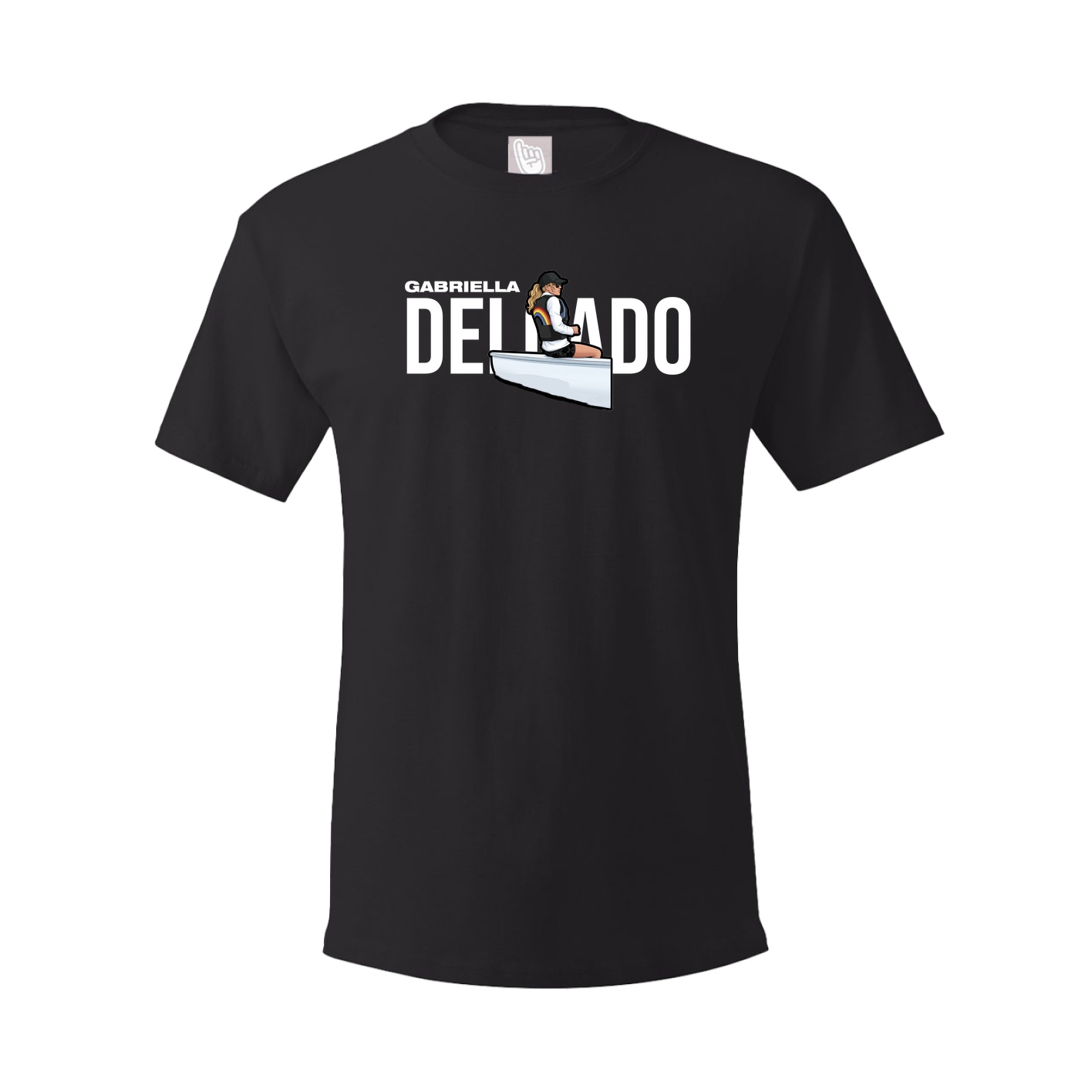 Youth Tee — Player Name in Black