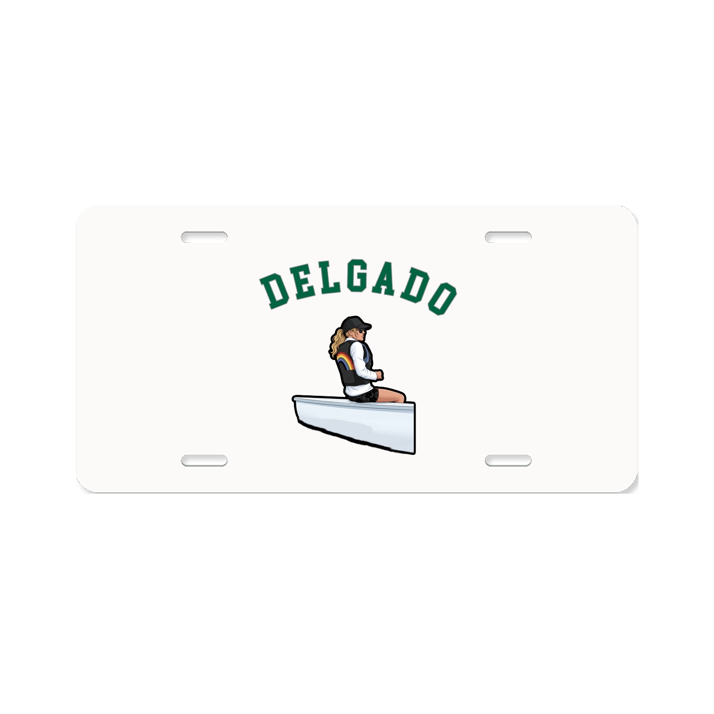 License Plate — Shirsey Arch in Classic