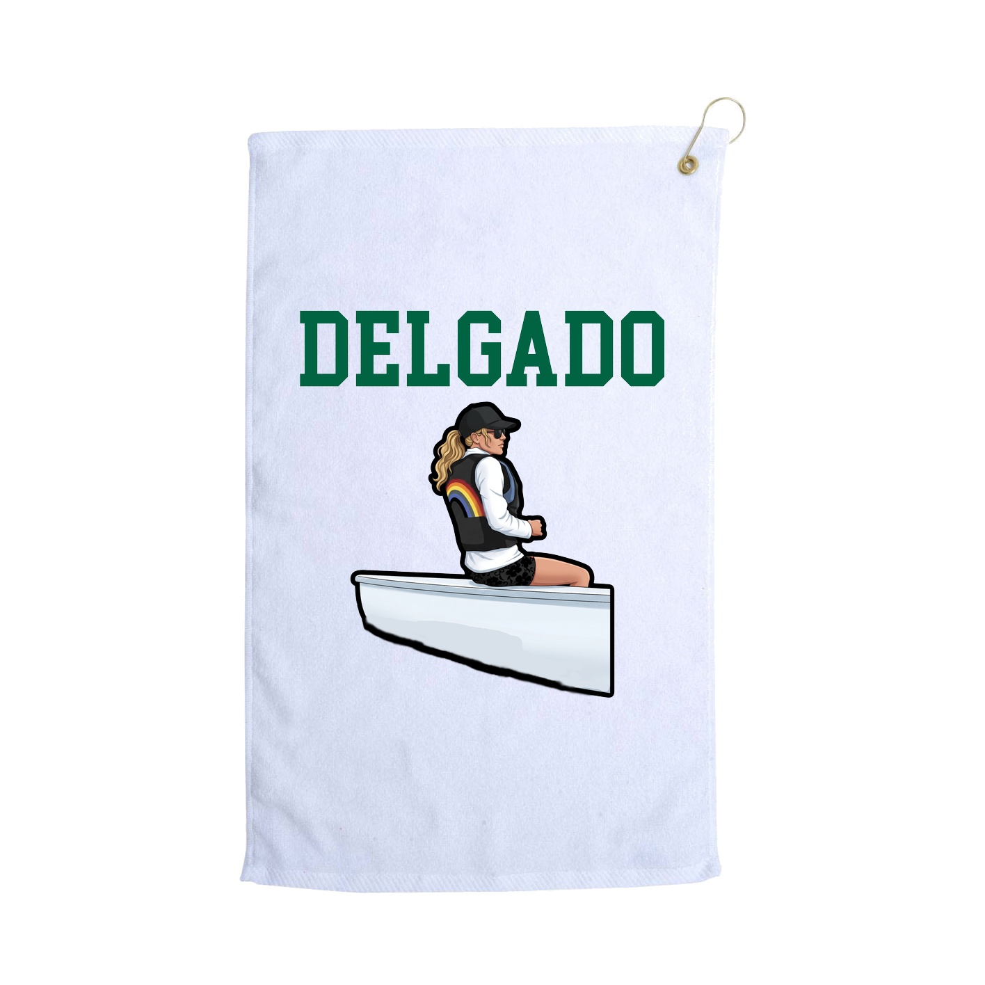 Golf Towel — Shirsey in White