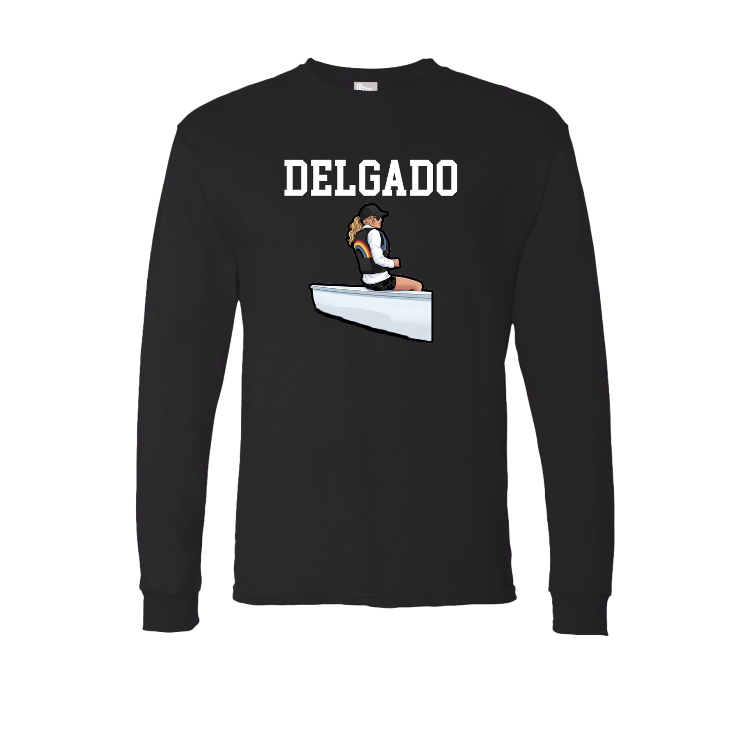 Long Sleeve Tee — Shirsey in Black