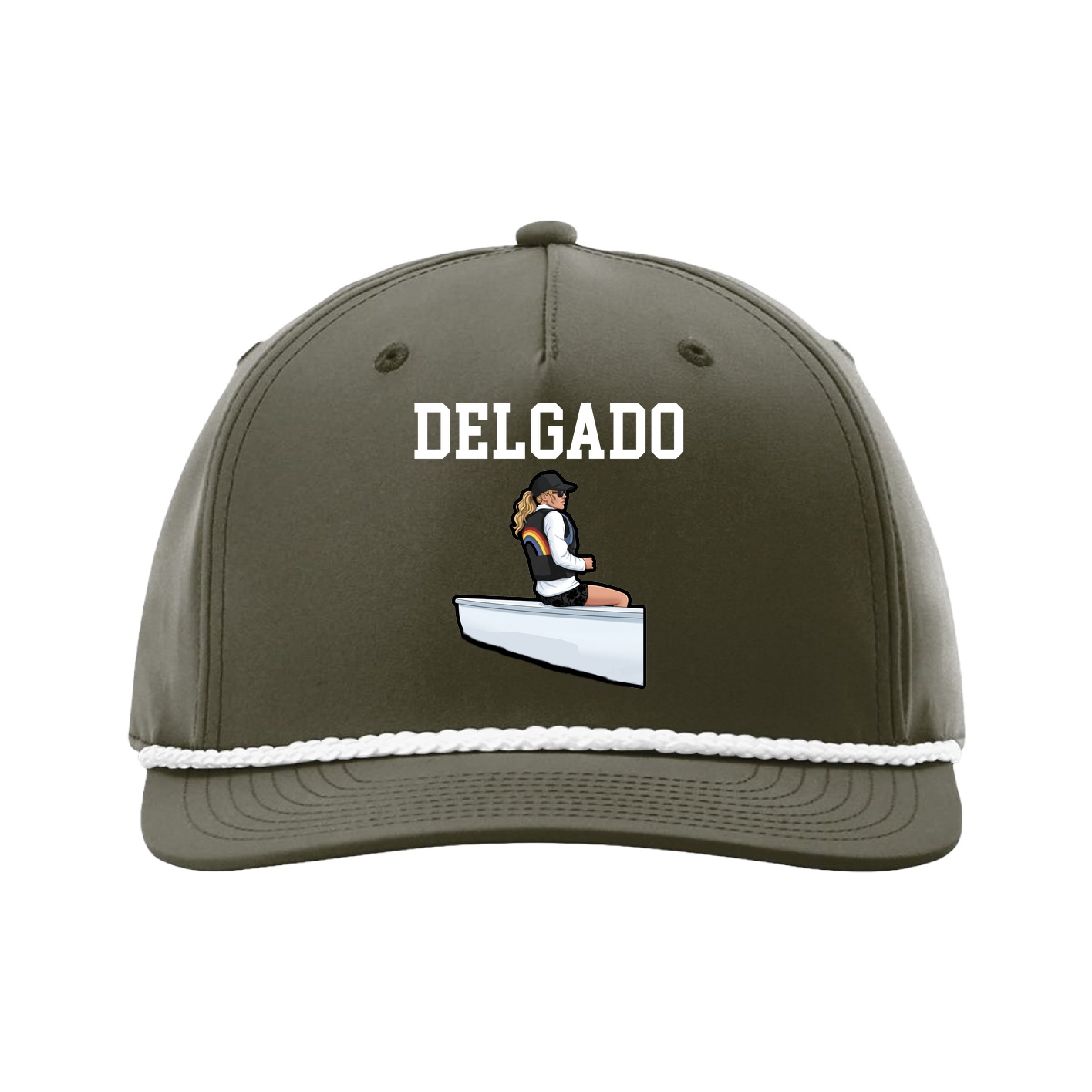 Five-Panel Classic Rope Cap — Shirsey in Green