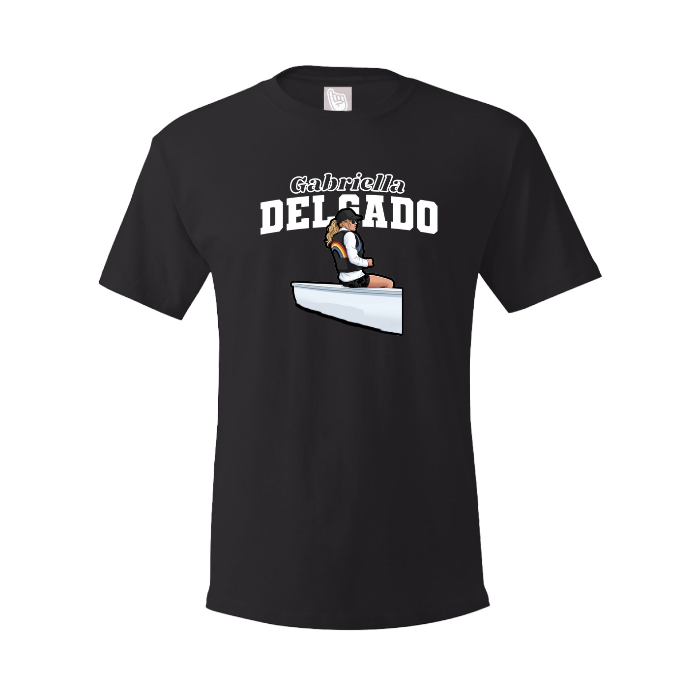 Tee — Name Arch in Black