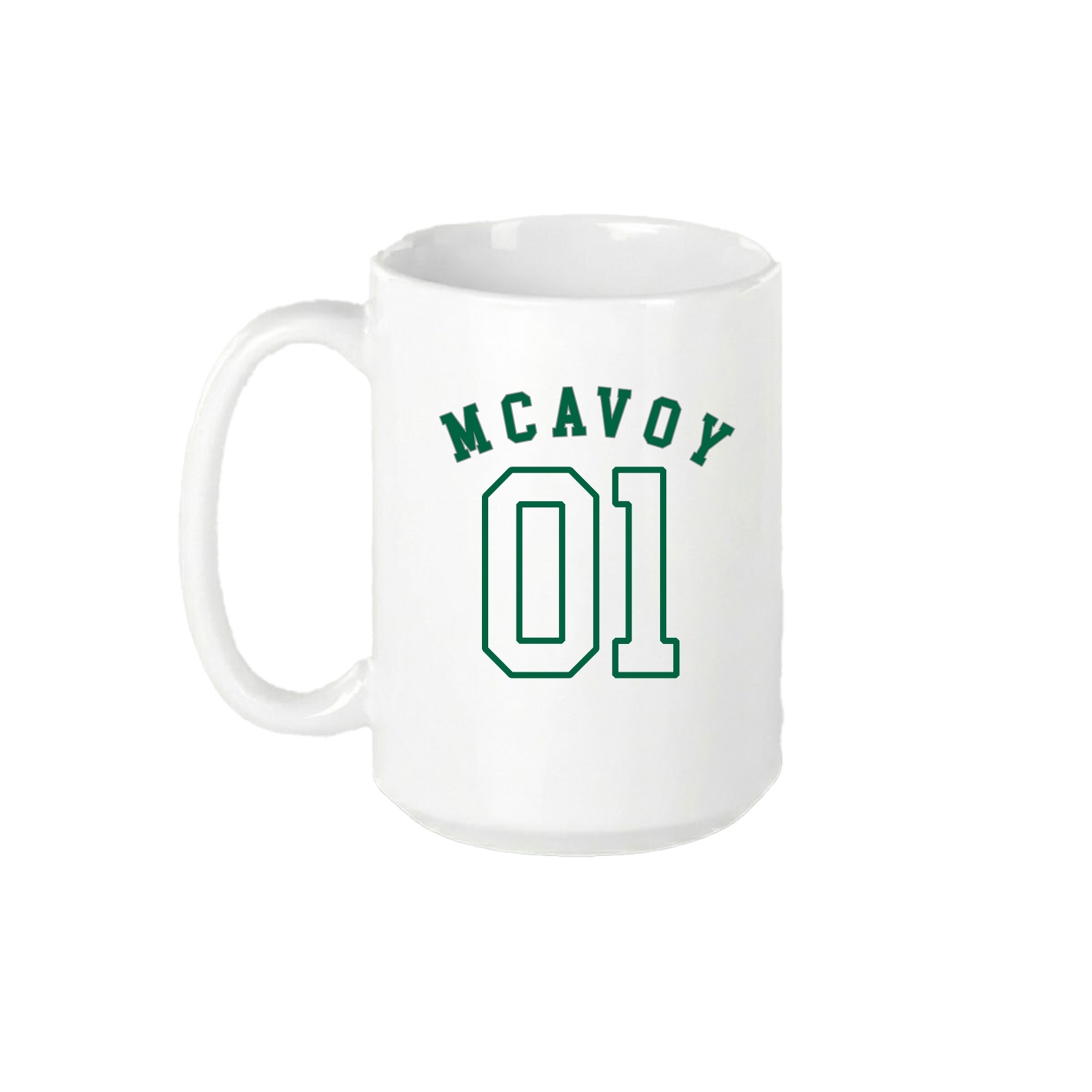 15oz Coffee Mug — Shirsey Arch in White