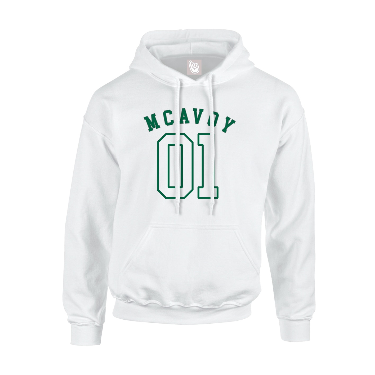 Hoodie — Shirsey Arch in White