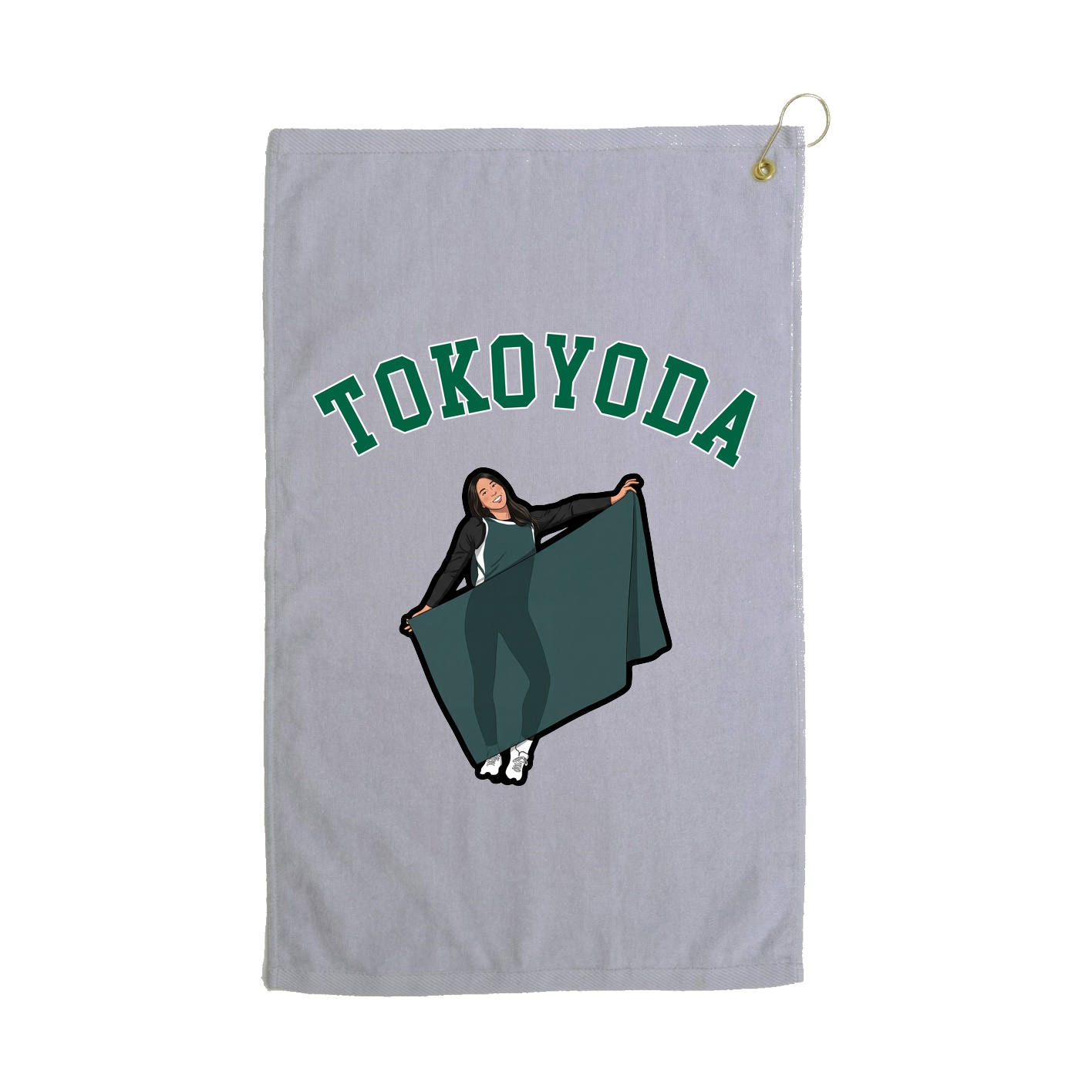 Golf Towel — Shirsey Arch in Grey