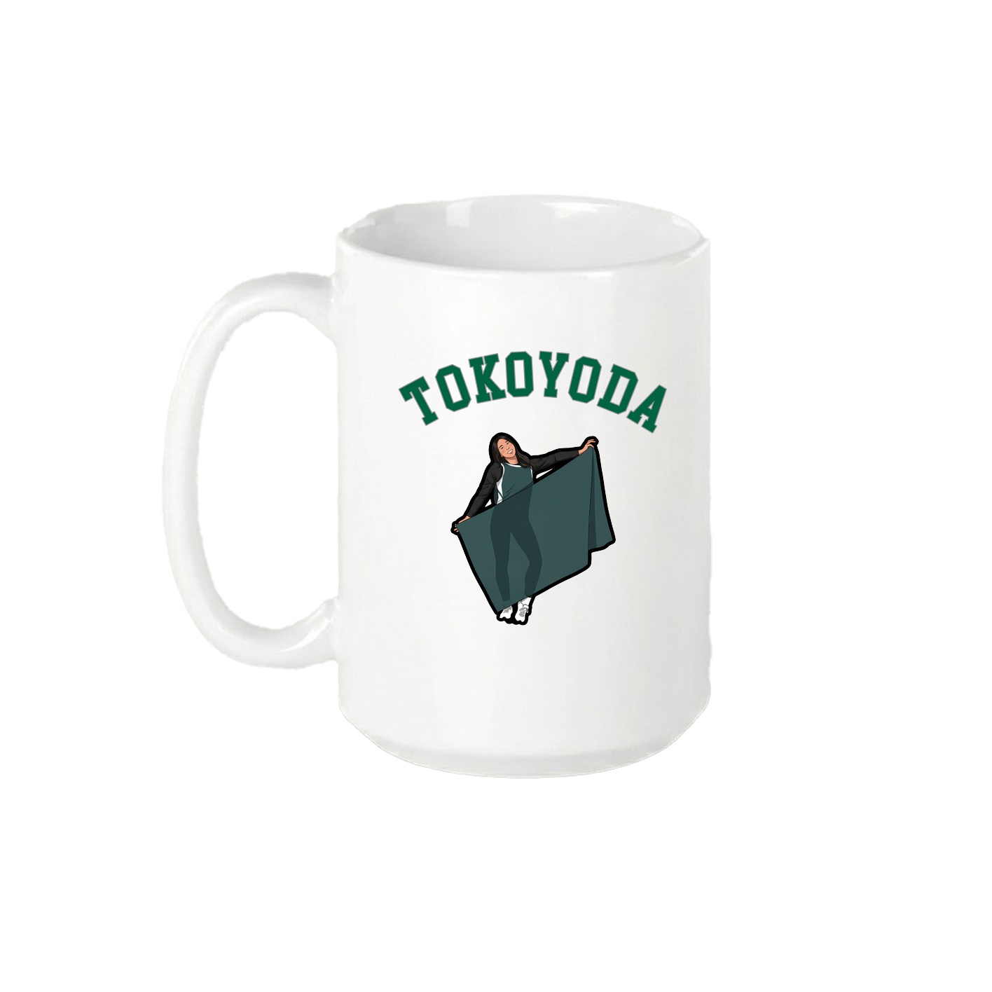 15oz Coffee Mug — Shirsey Arch in White