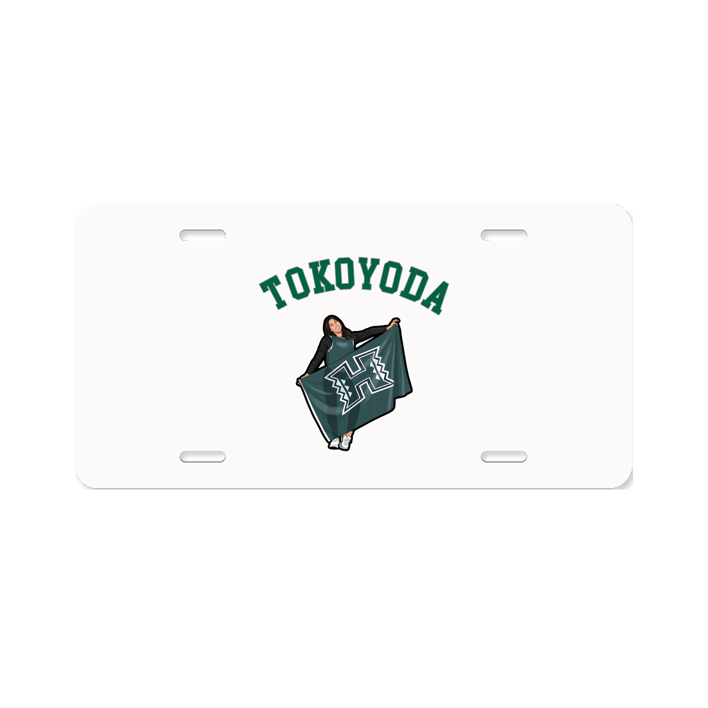License Plate — Shirsey Arch in Classic