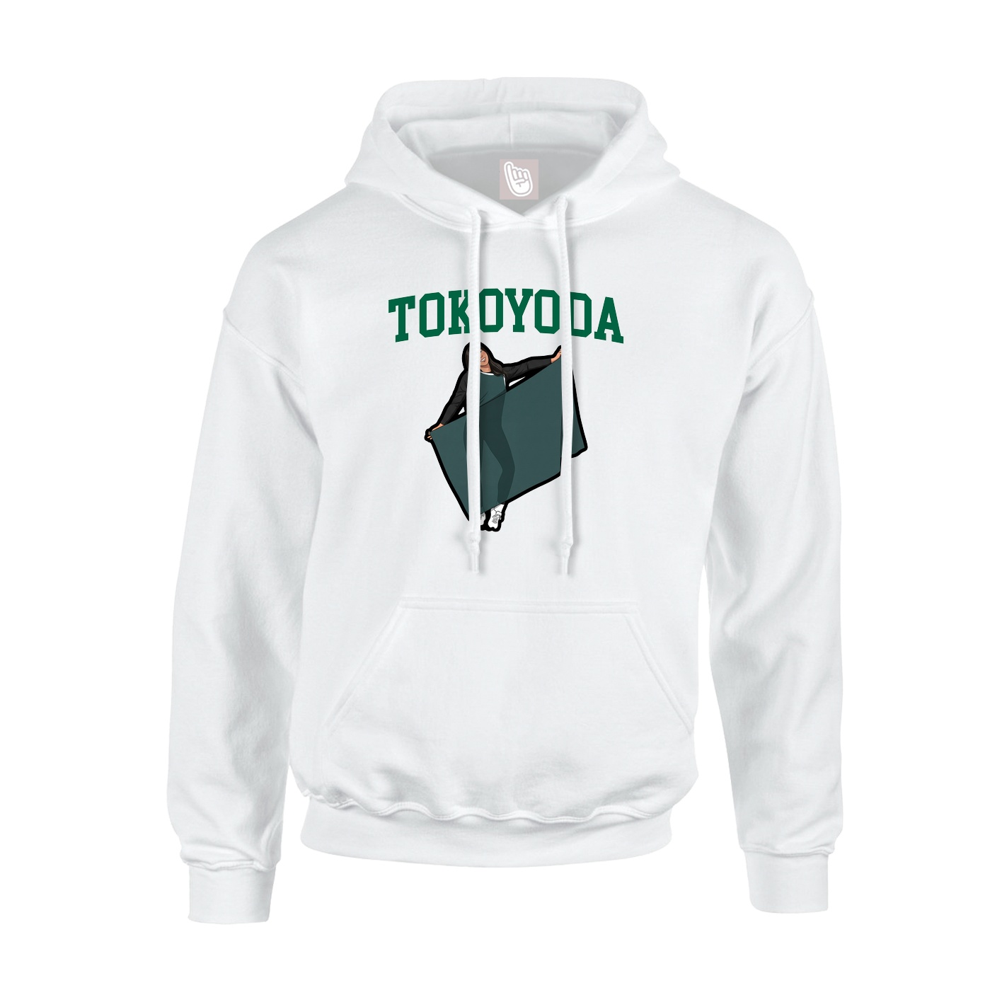 Hoodie — Shirsey in White