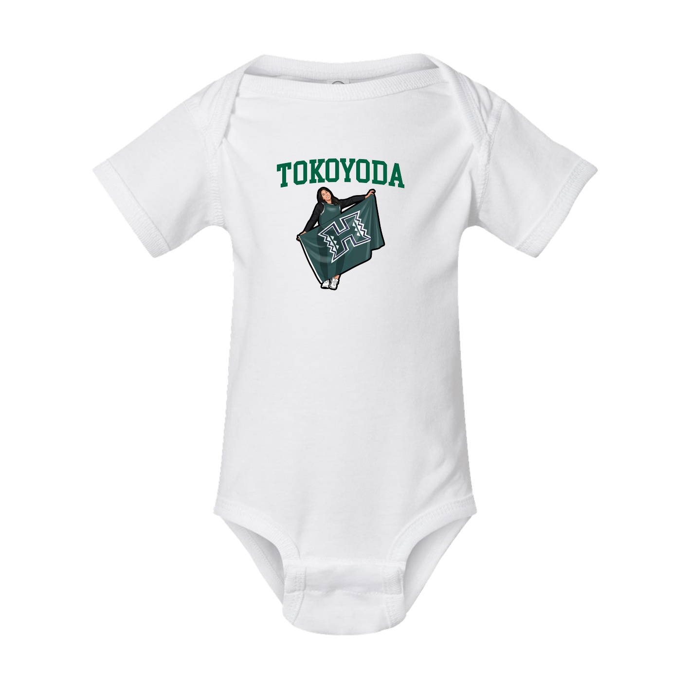 Baby Onesie — Shirsey in White