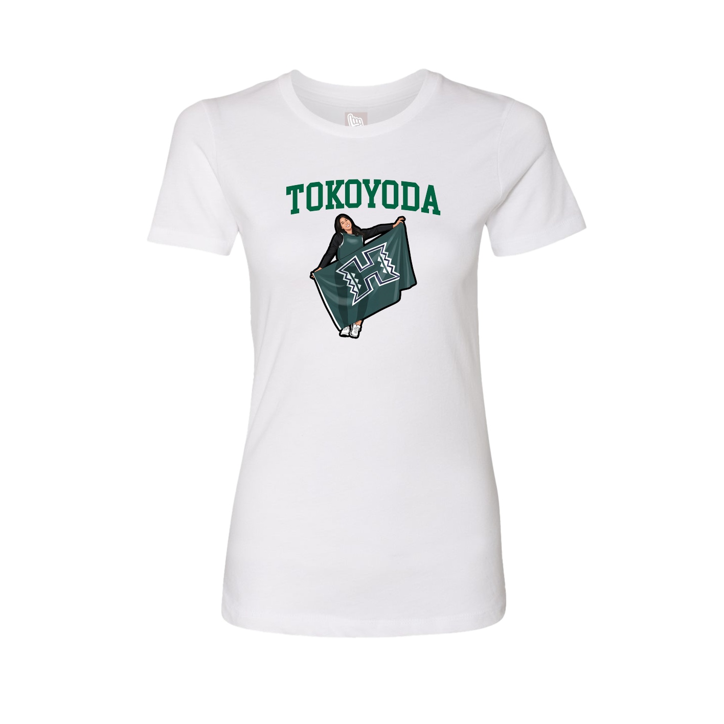 Fitted Women's Tee — Shirsey in White