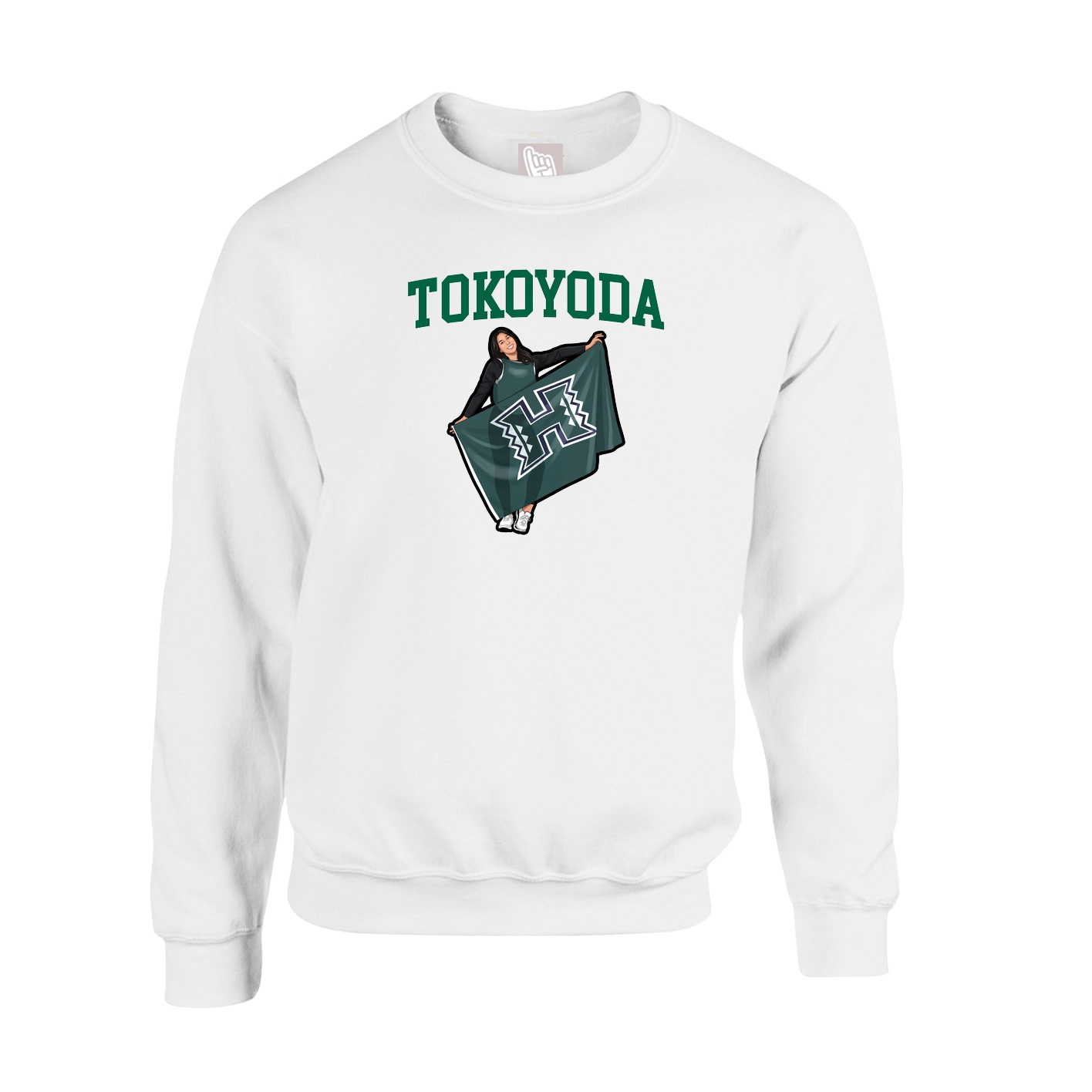 Fleece Crew — Shirsey in White
