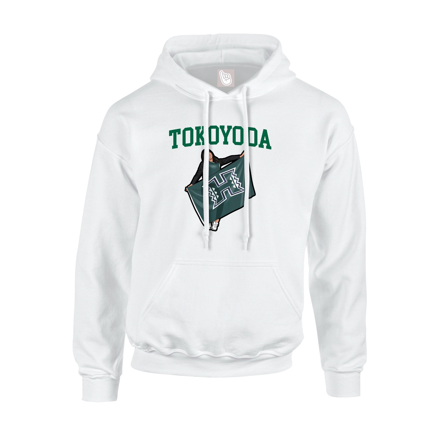 Youth Hoodie — Shirsey in White