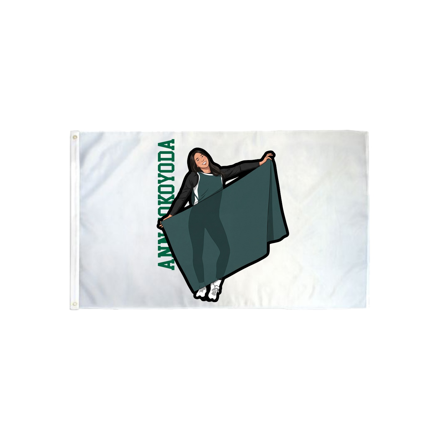 3x5 Flag — Name Vertical in Classic
