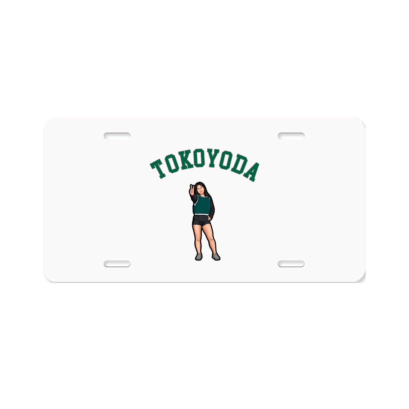 License Plate — Shirsey Arch in Classic