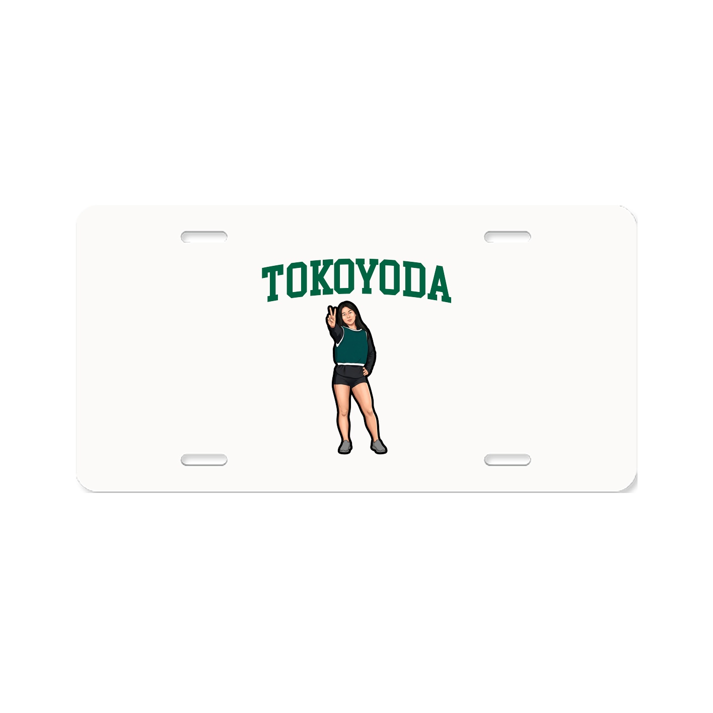 License Plate — Shirsey in Classic