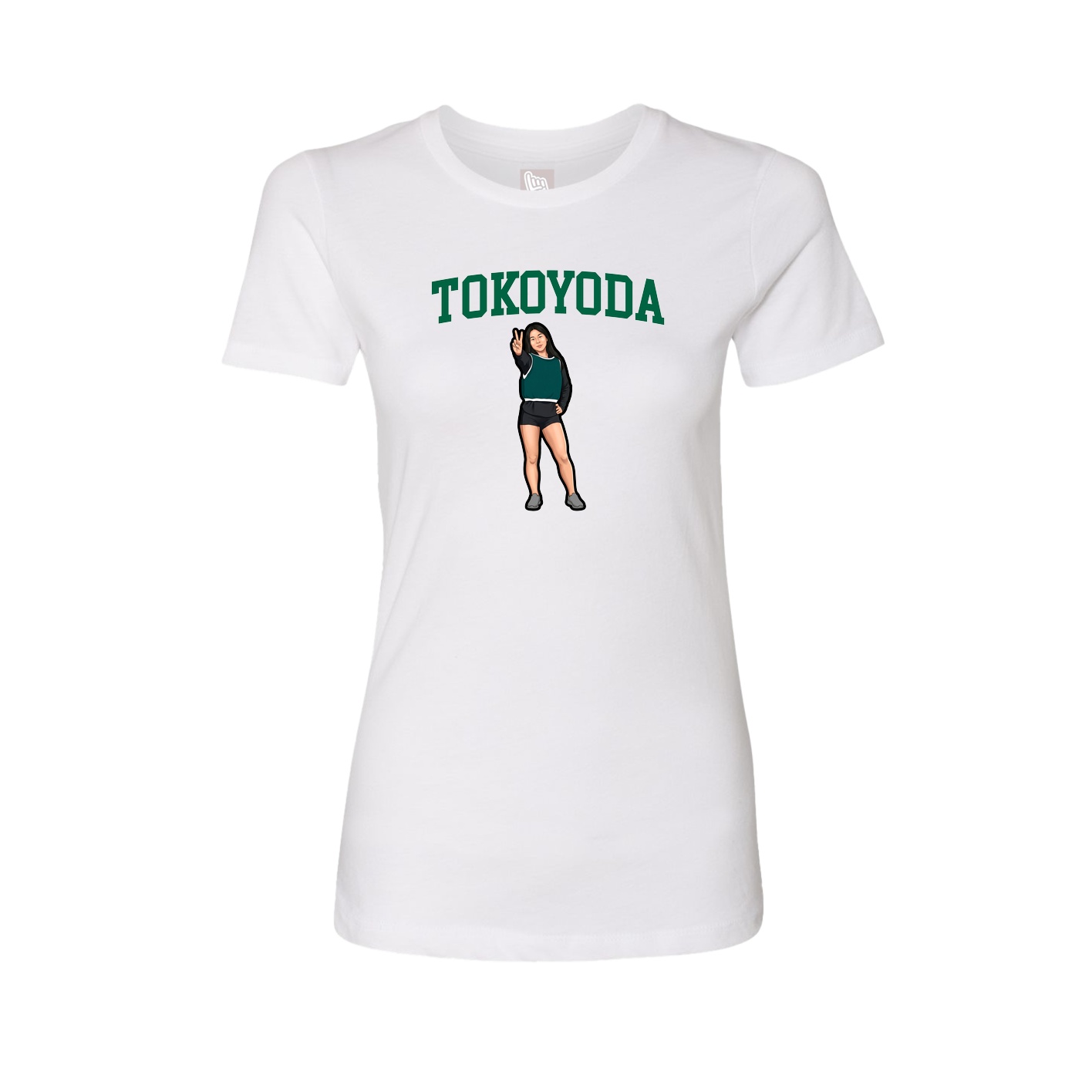 Fitted Women's Tee — Shirsey in White